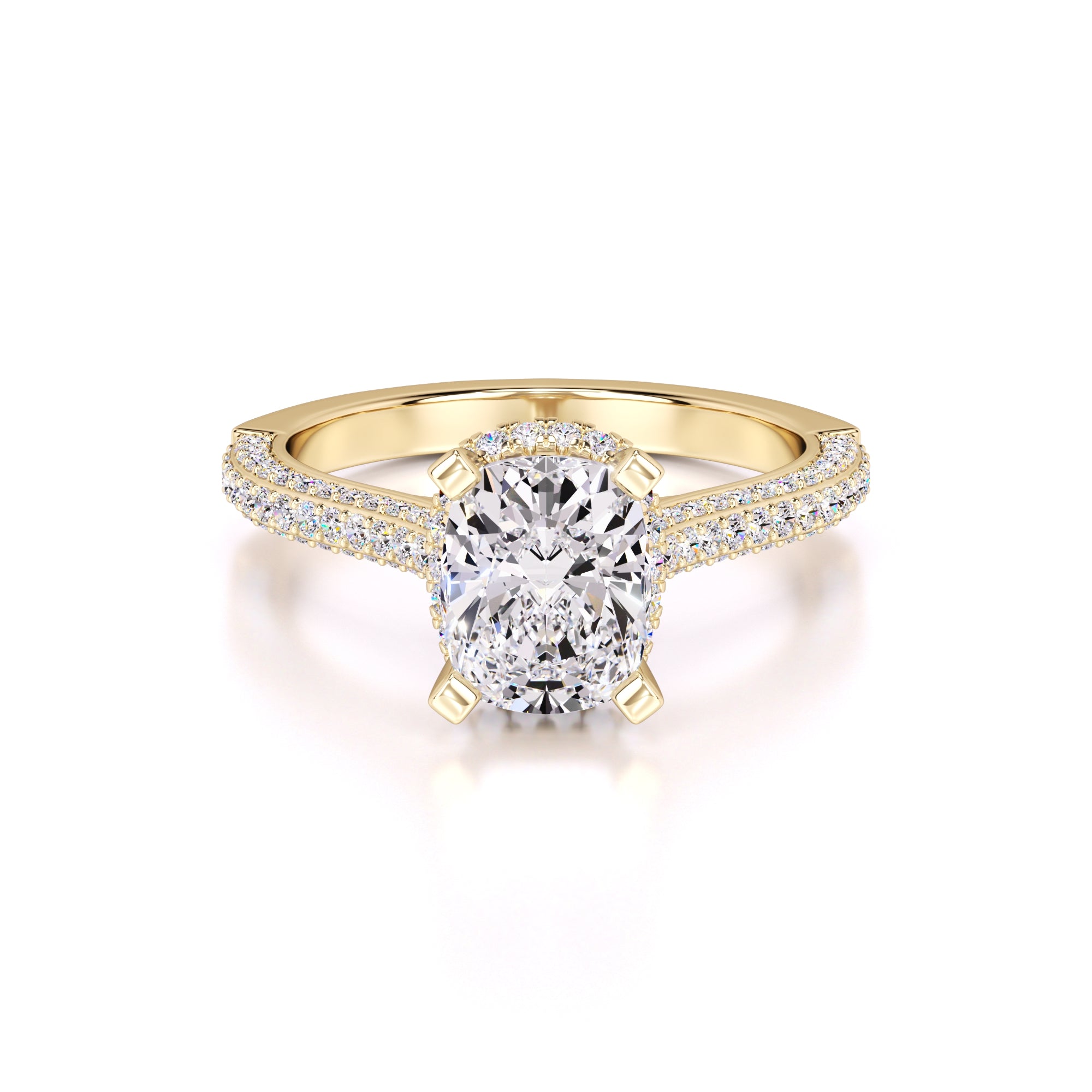 Everleigh Lab Grown Diamond Ring | Yellow Gold | 1