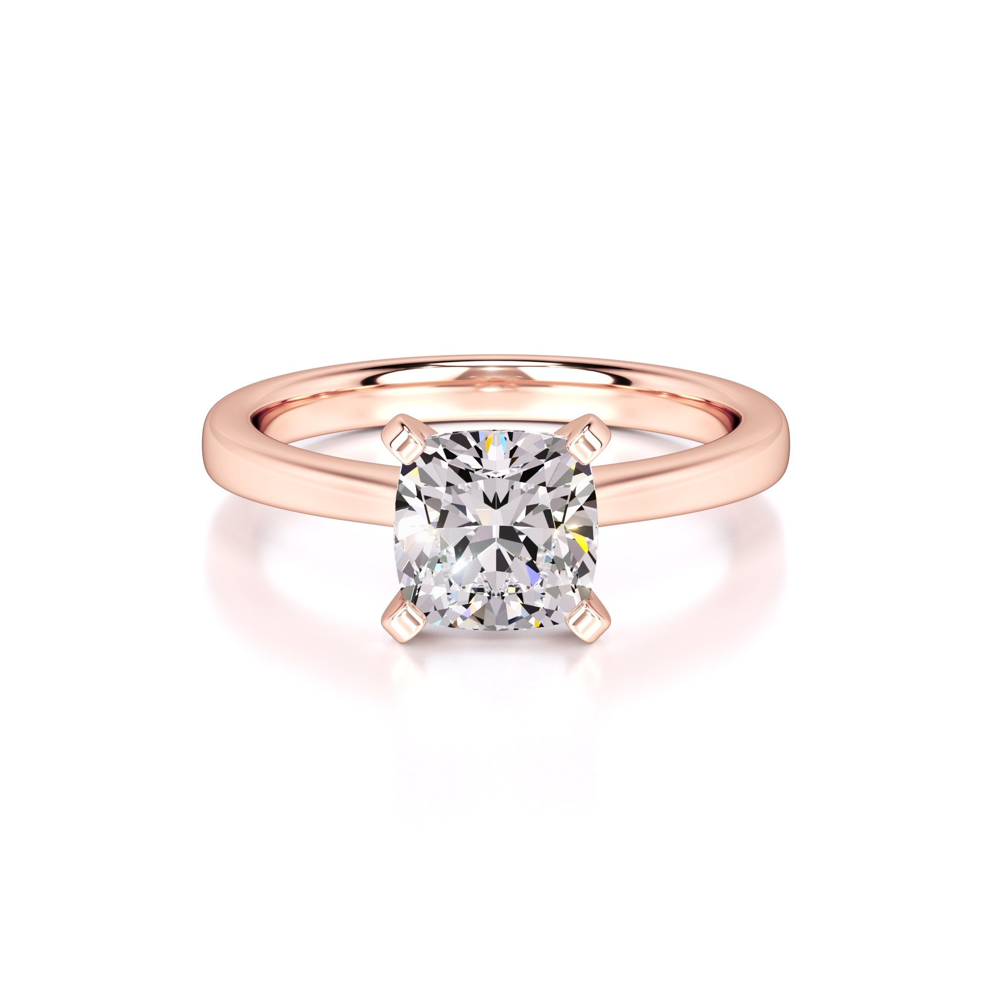 Jensen Lab Grown Diamond Ring | Rose Gold | 1