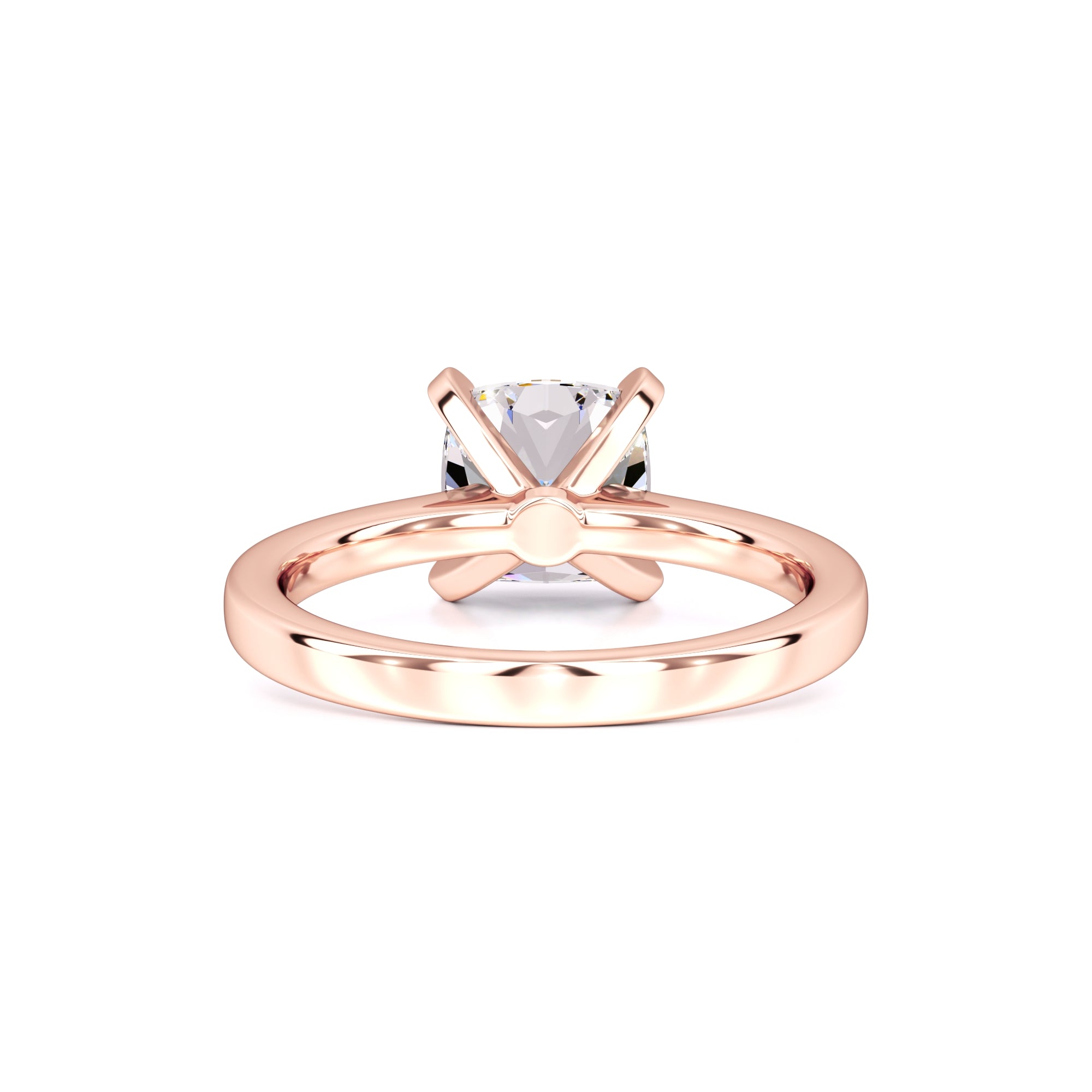 Jensen Moissanite Ring | Rose Gold | 3