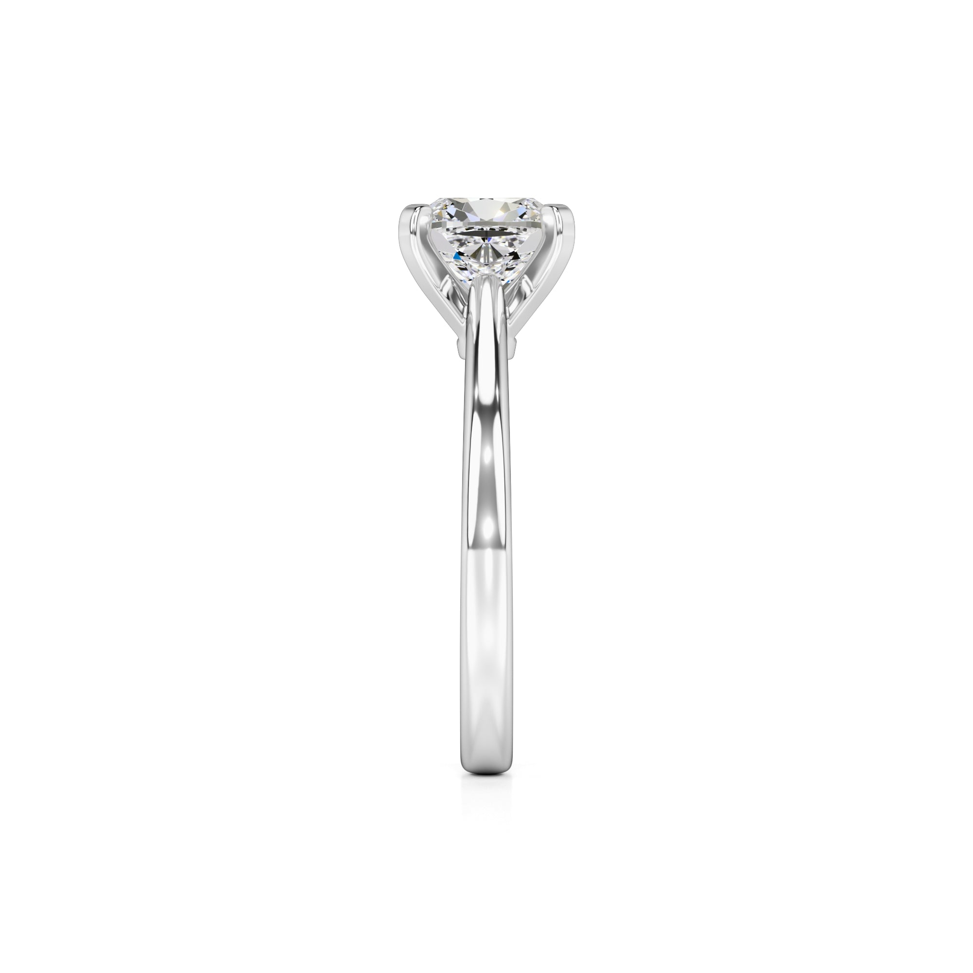 Jensen Lab Grown Diamond Ring | White Gold | 4
