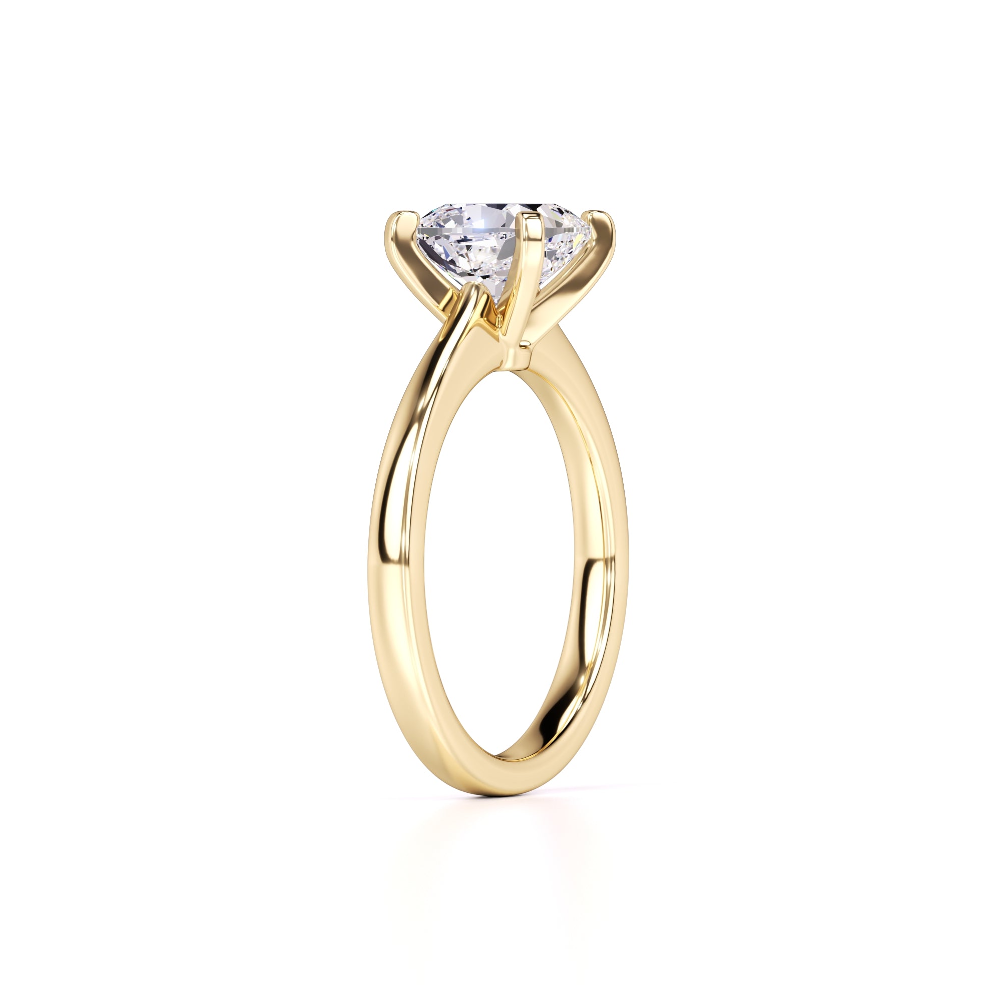 Jensen Lab Grown Diamond Ring | Yellow Gold | 3