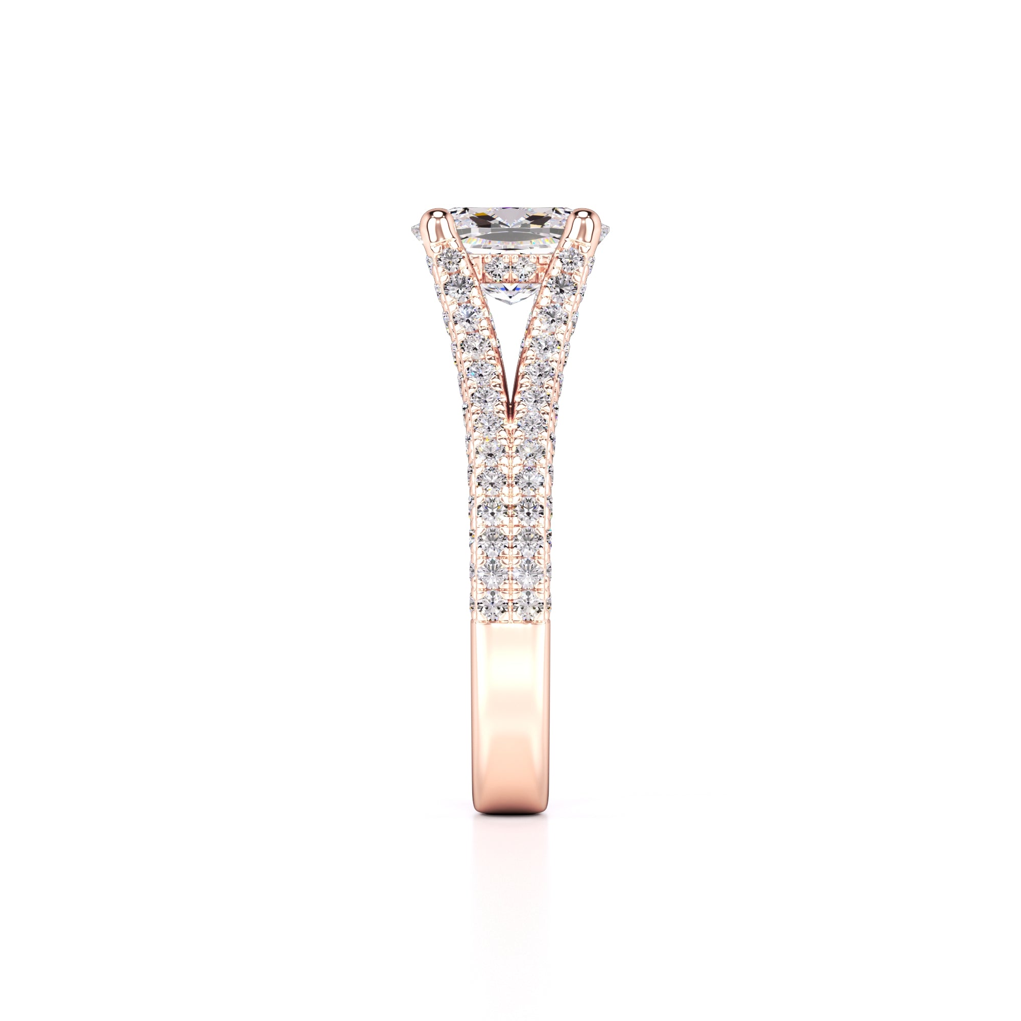 Rylee Lab Grown Diamond Ring | Rose Gold | 4