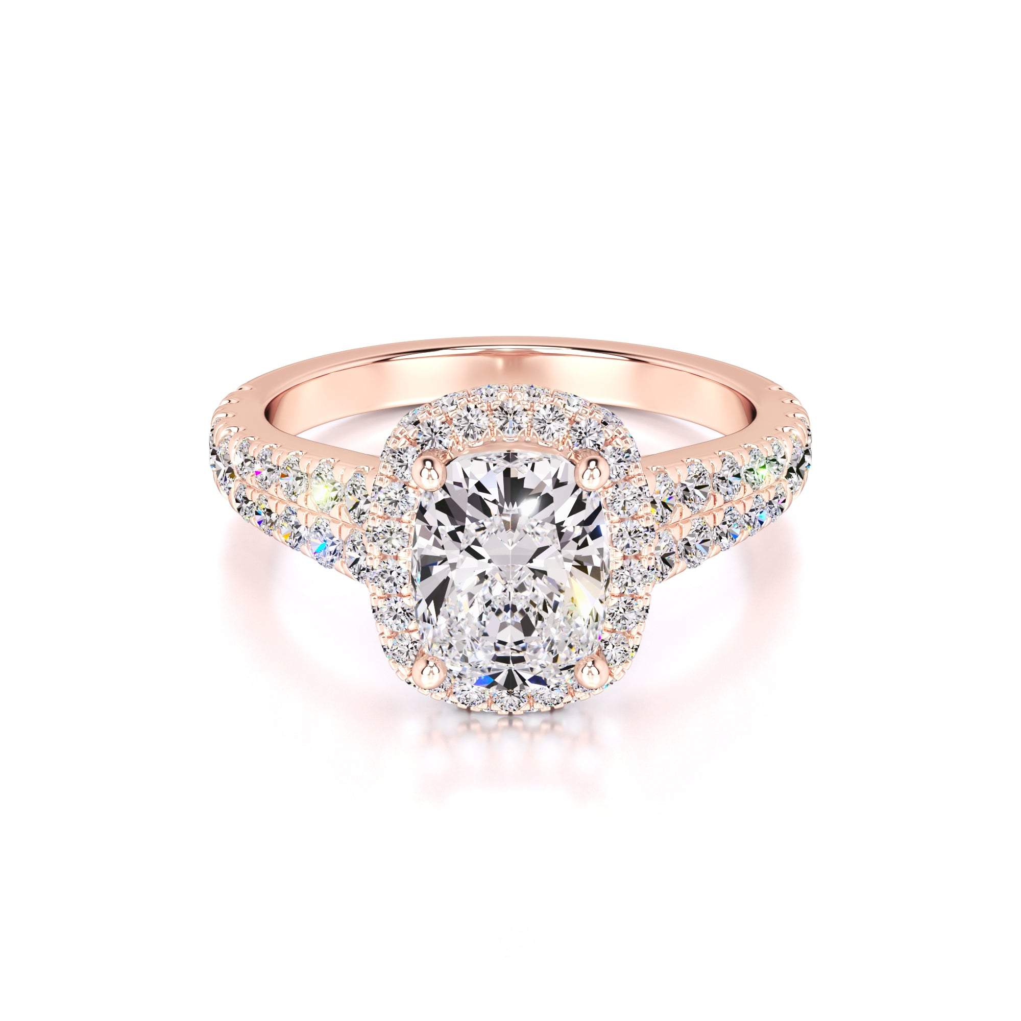 Lorelei Lab Grown Diamond Ring | Rose Gold | 1