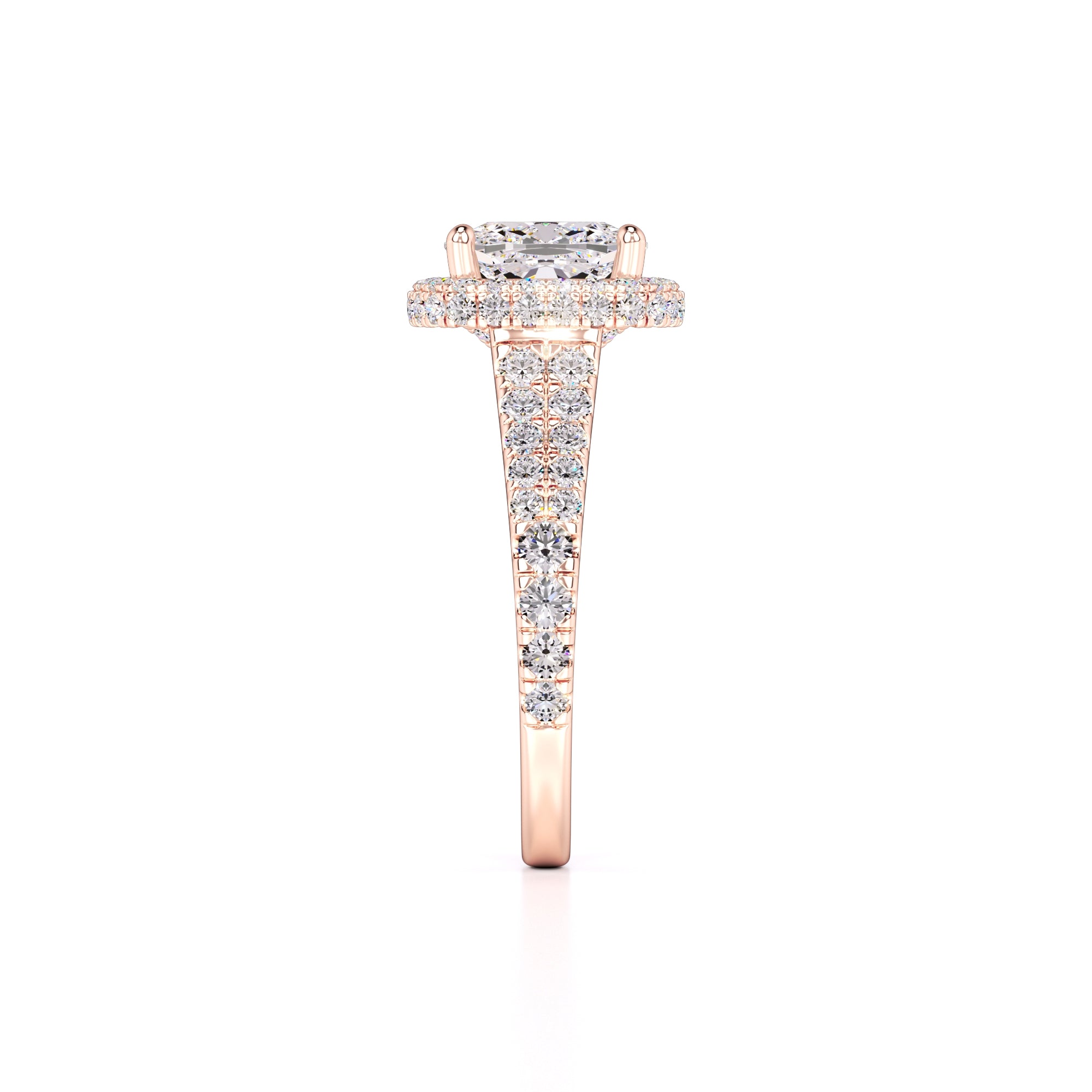 Lorelei Lab Grown Diamond Ring | Rose Gold | 4