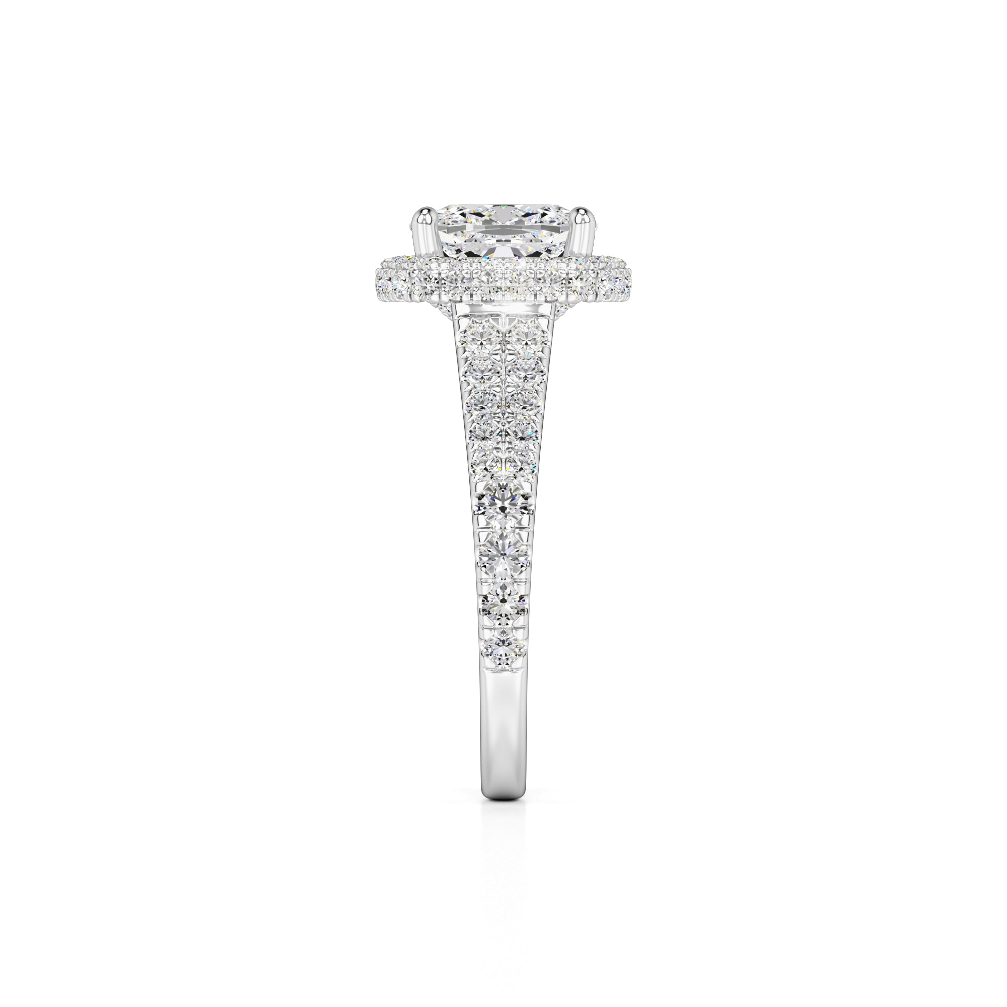 Lorelei Lab Grown Diamond Ring | White Gold | 4