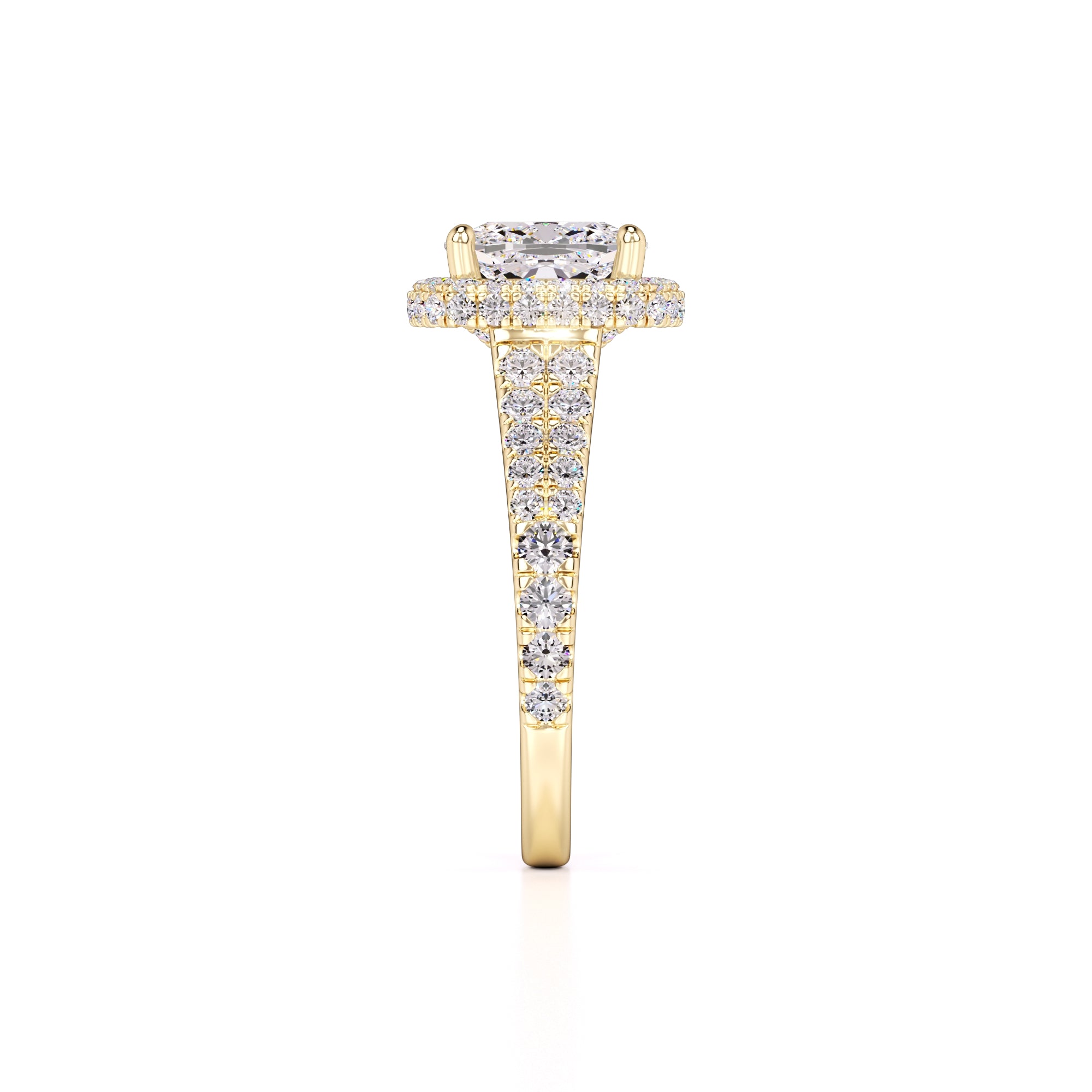 Lorelei Lab Grown Diamond Ring | Yellow Gold | 4