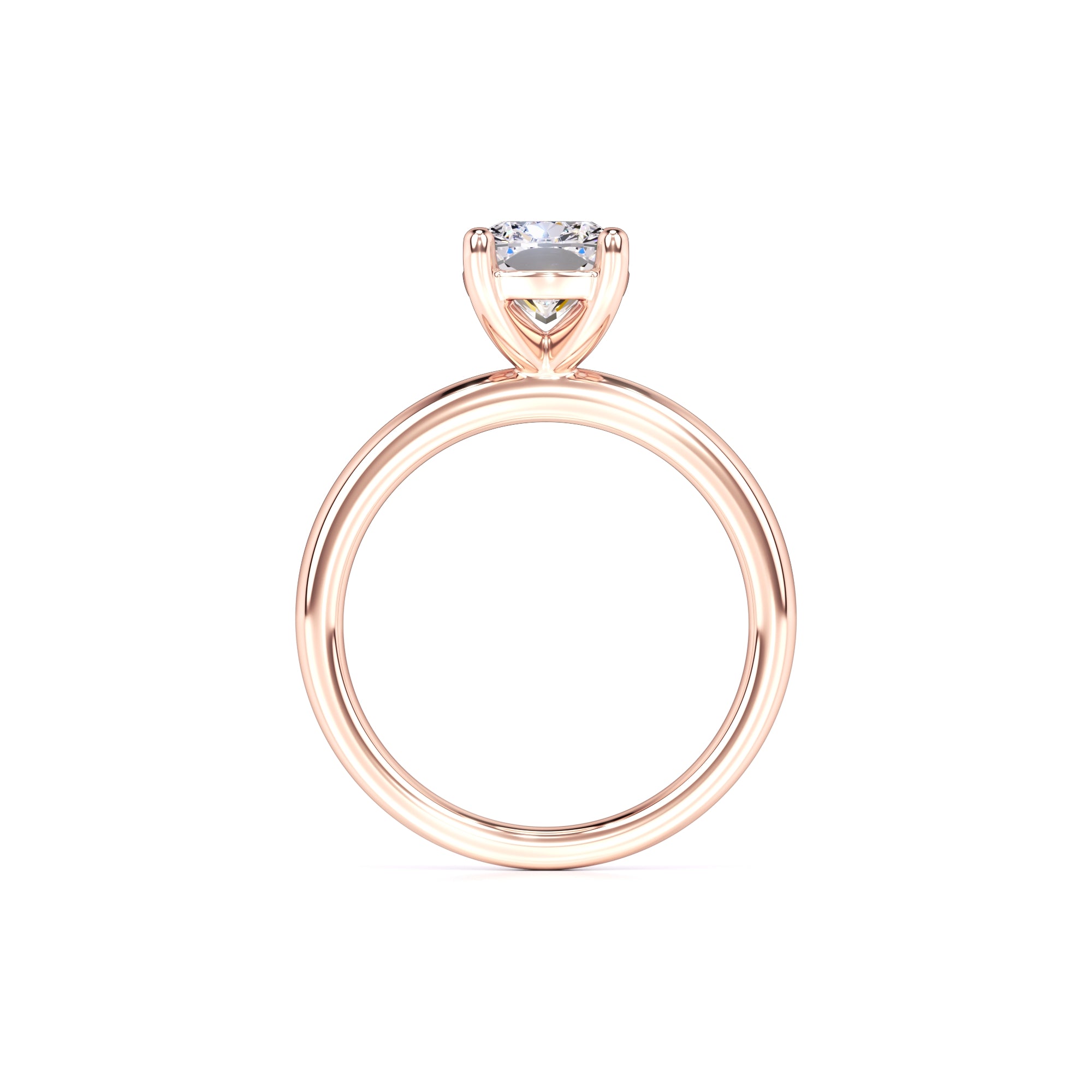 Monroe Moissanite Ring | Rose Gold | 4