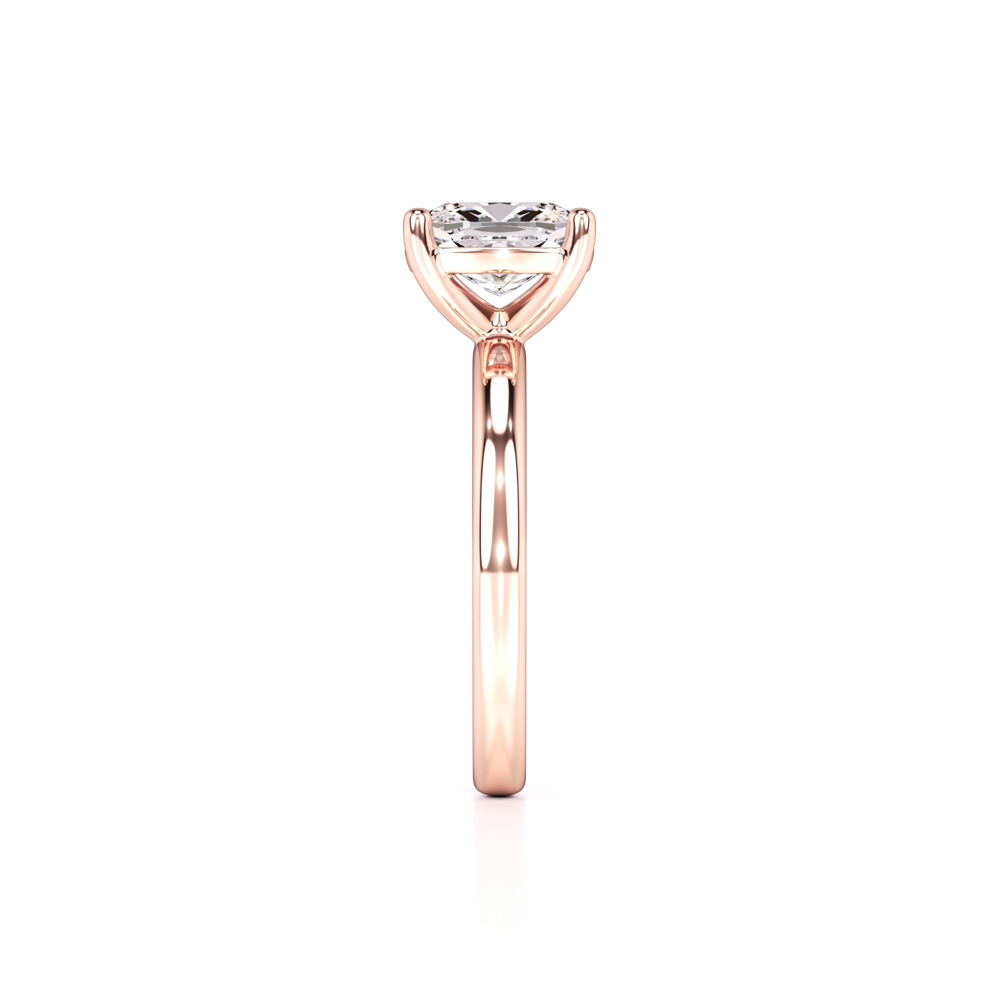 Monroe Lab Grown Diamond Ring | Rose Gold | 4