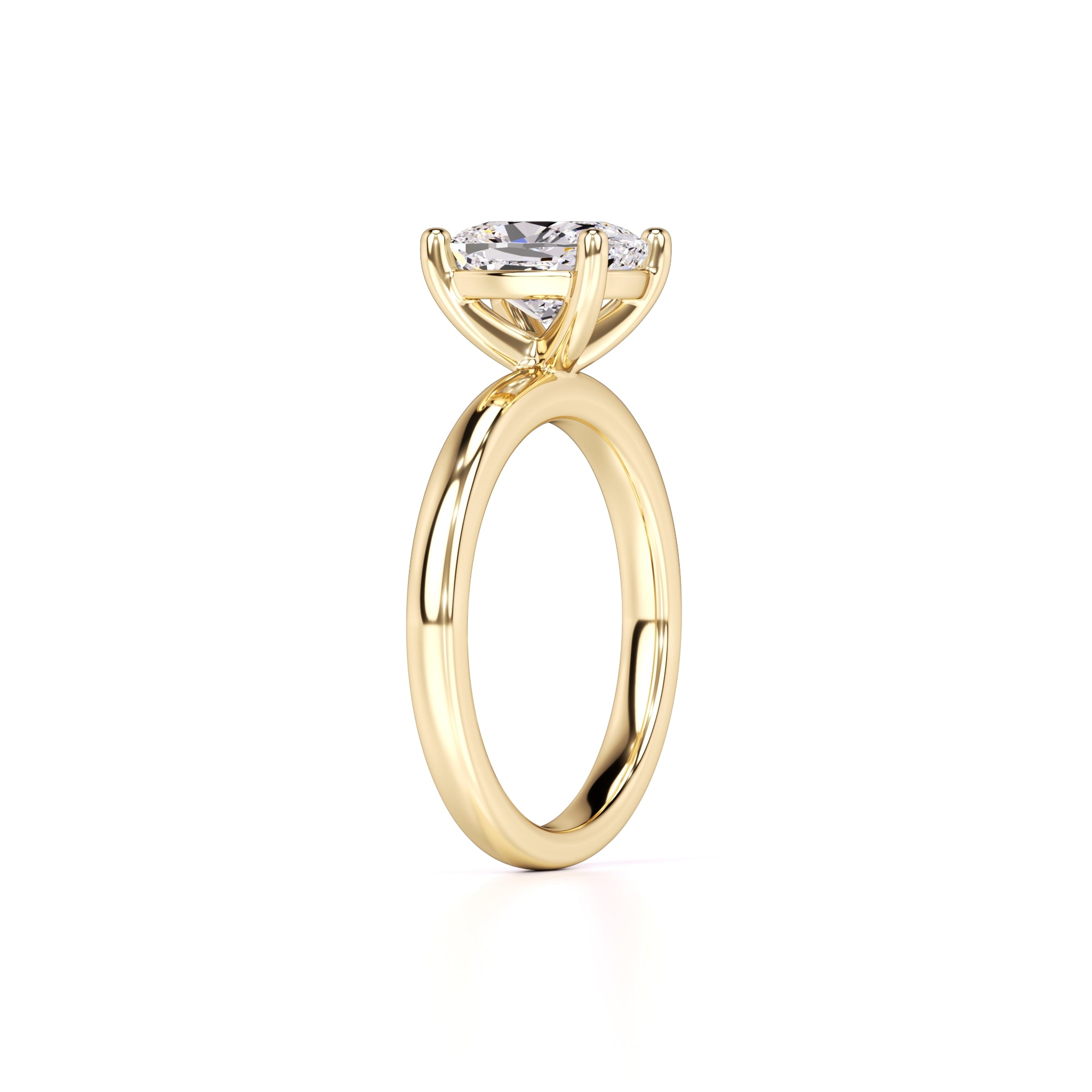 Monroe Lab Grown Diamond Ring | Yellow Gold | 3