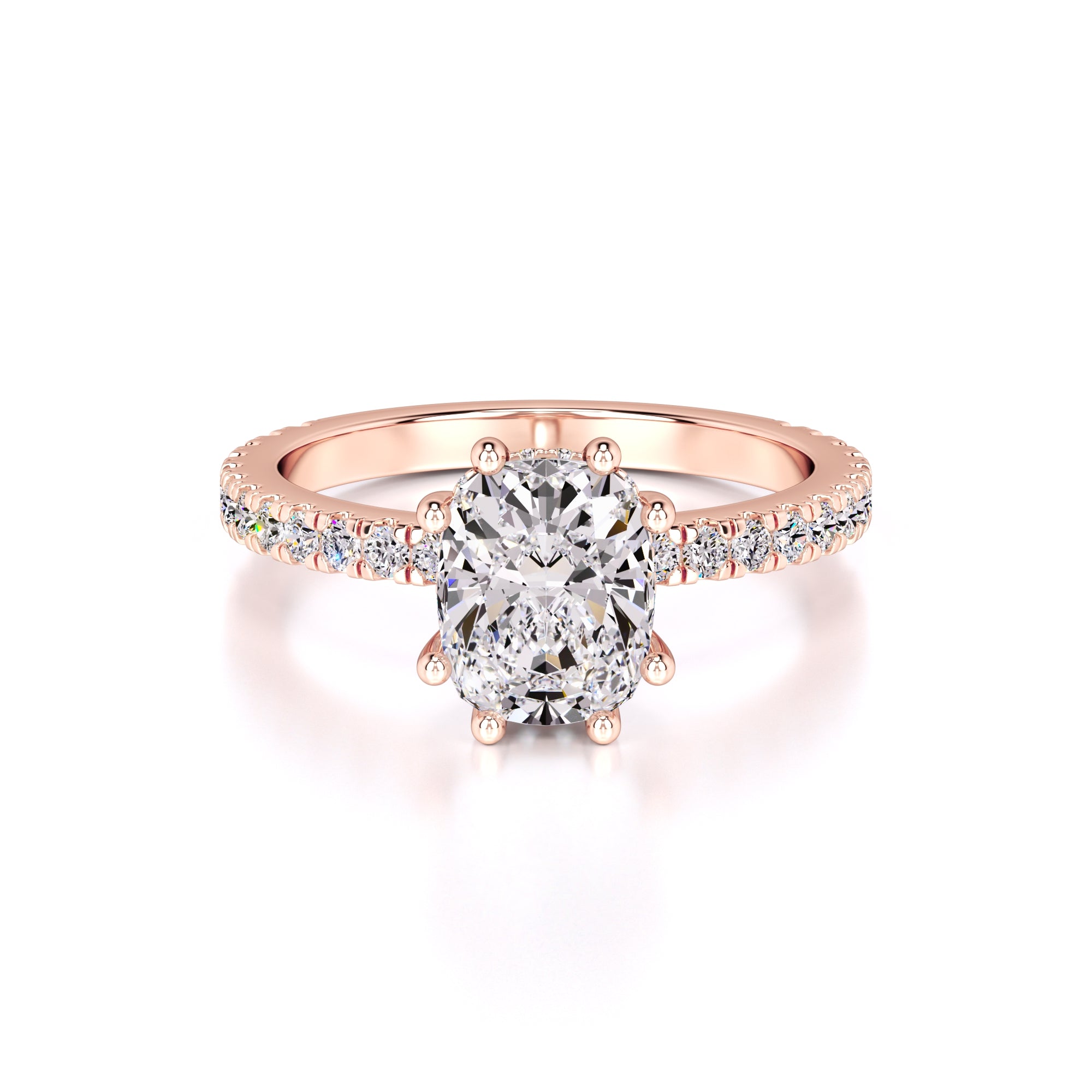 Liana Lab Grown Diamond Ring | Rose Gold | 1