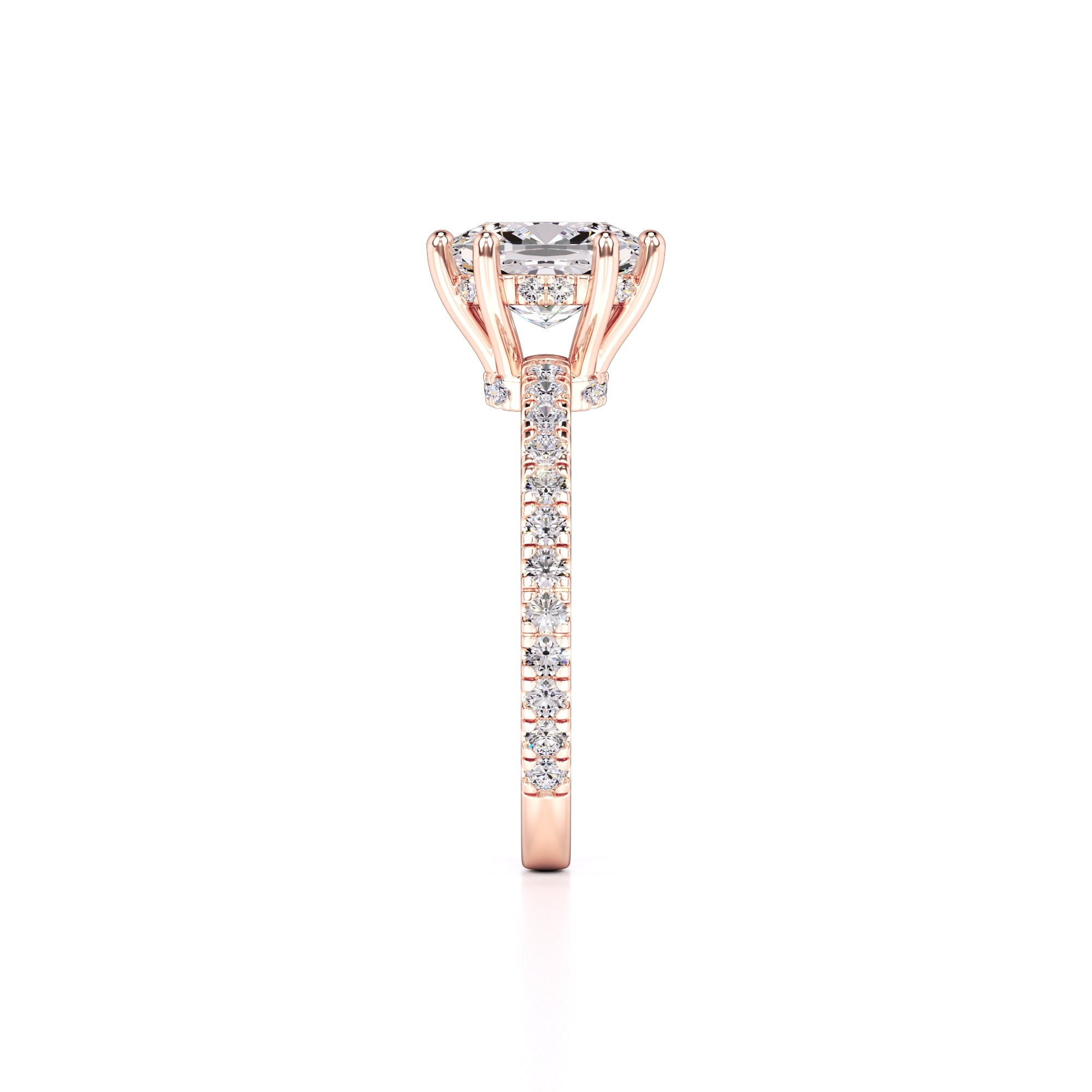 Liana Lab Grown Diamond Ring | Rose Gold | 4