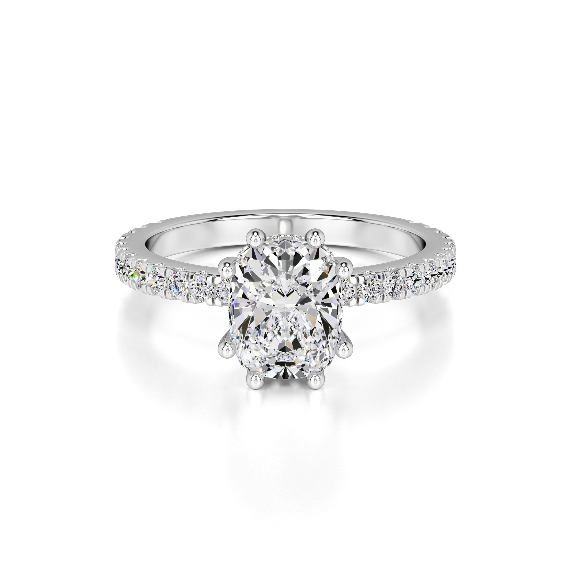 Liana Lab Grown Diamond Ring | White Gold | 1