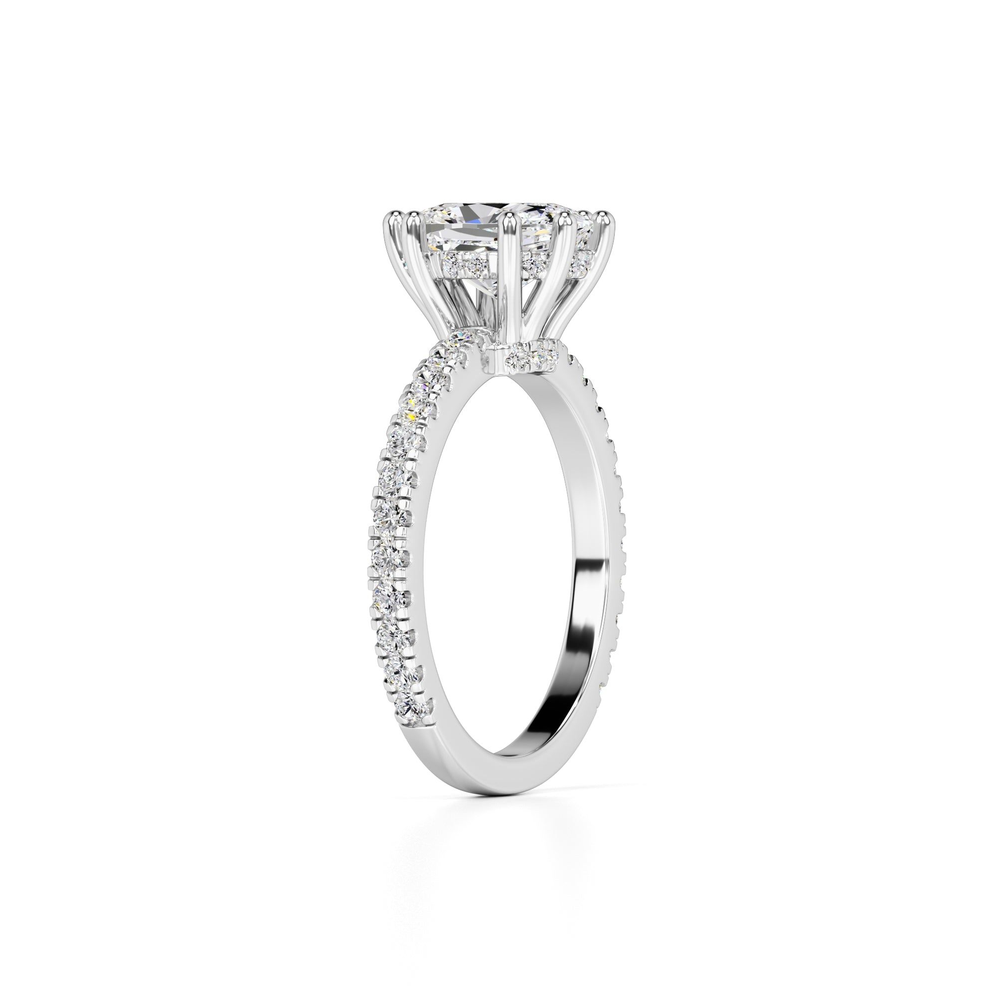 Liana Lab Grown Diamond Ring | White Gold | 3
