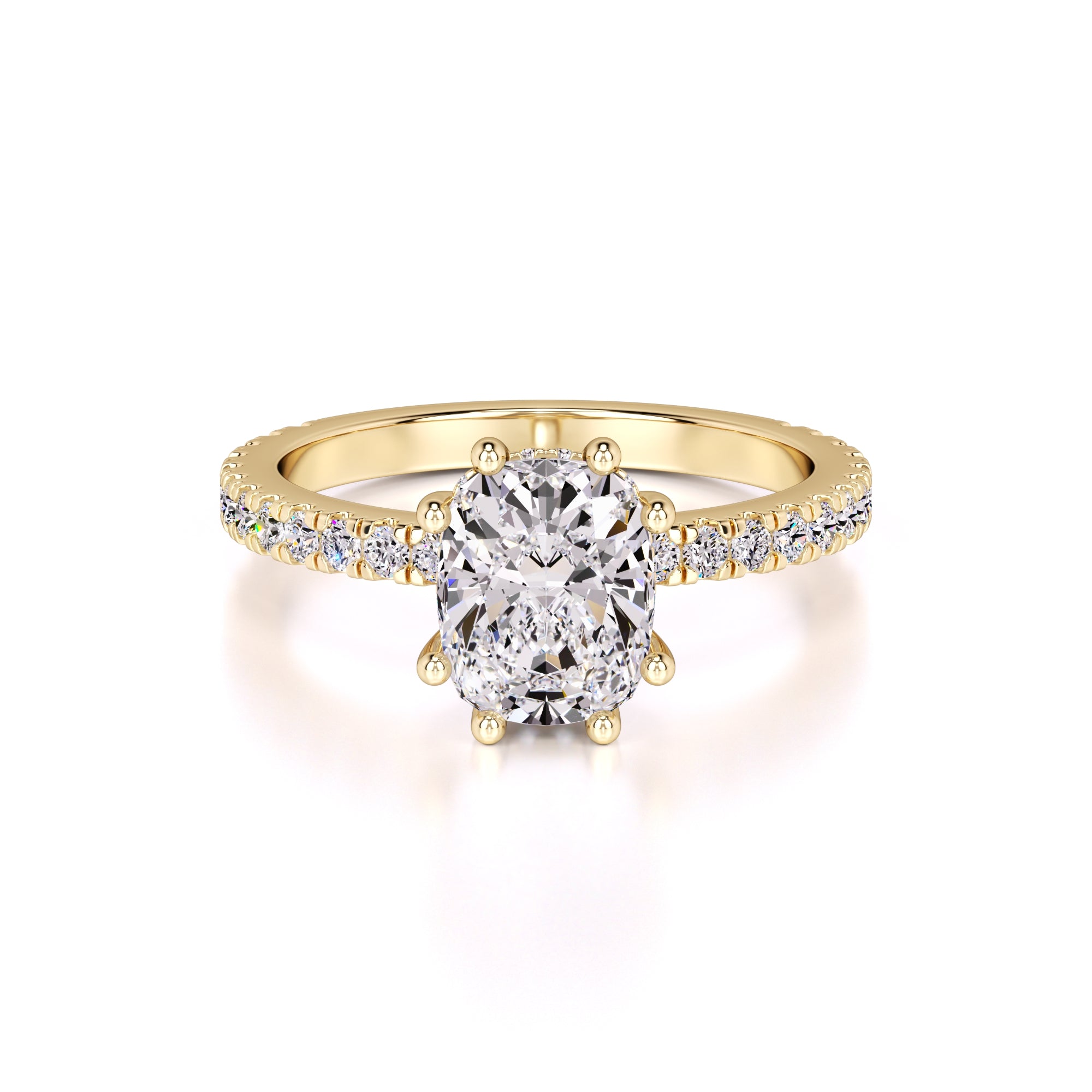 Liana Lab Grown Diamond Ring | Yellow Gold | 1