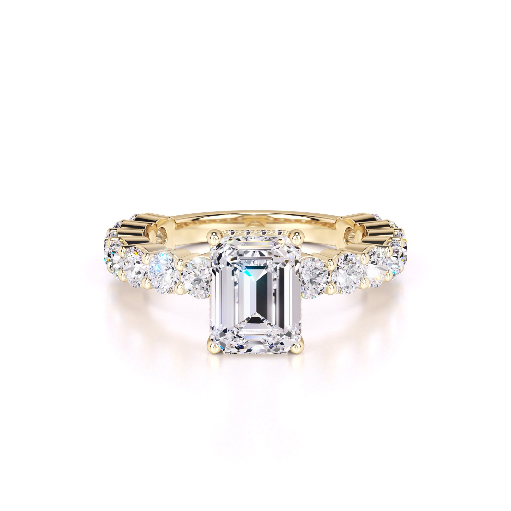 Carly Lab Grown Diamond Ring | Yellow Gold | 1