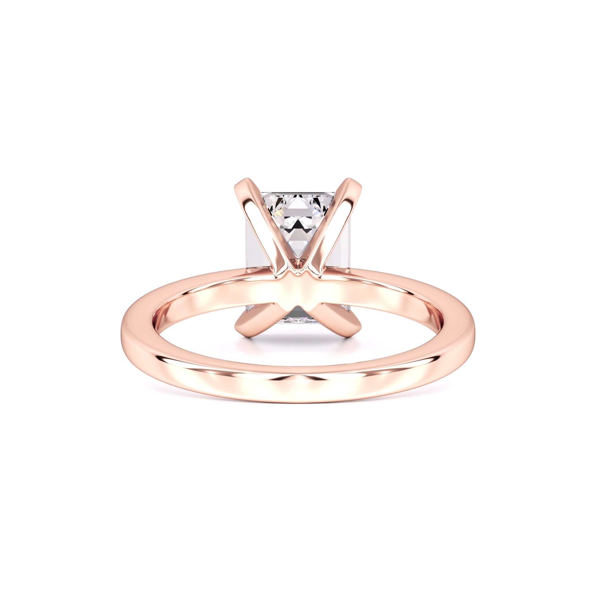 Lilly Moissanite Ring | Rose Gold | 3