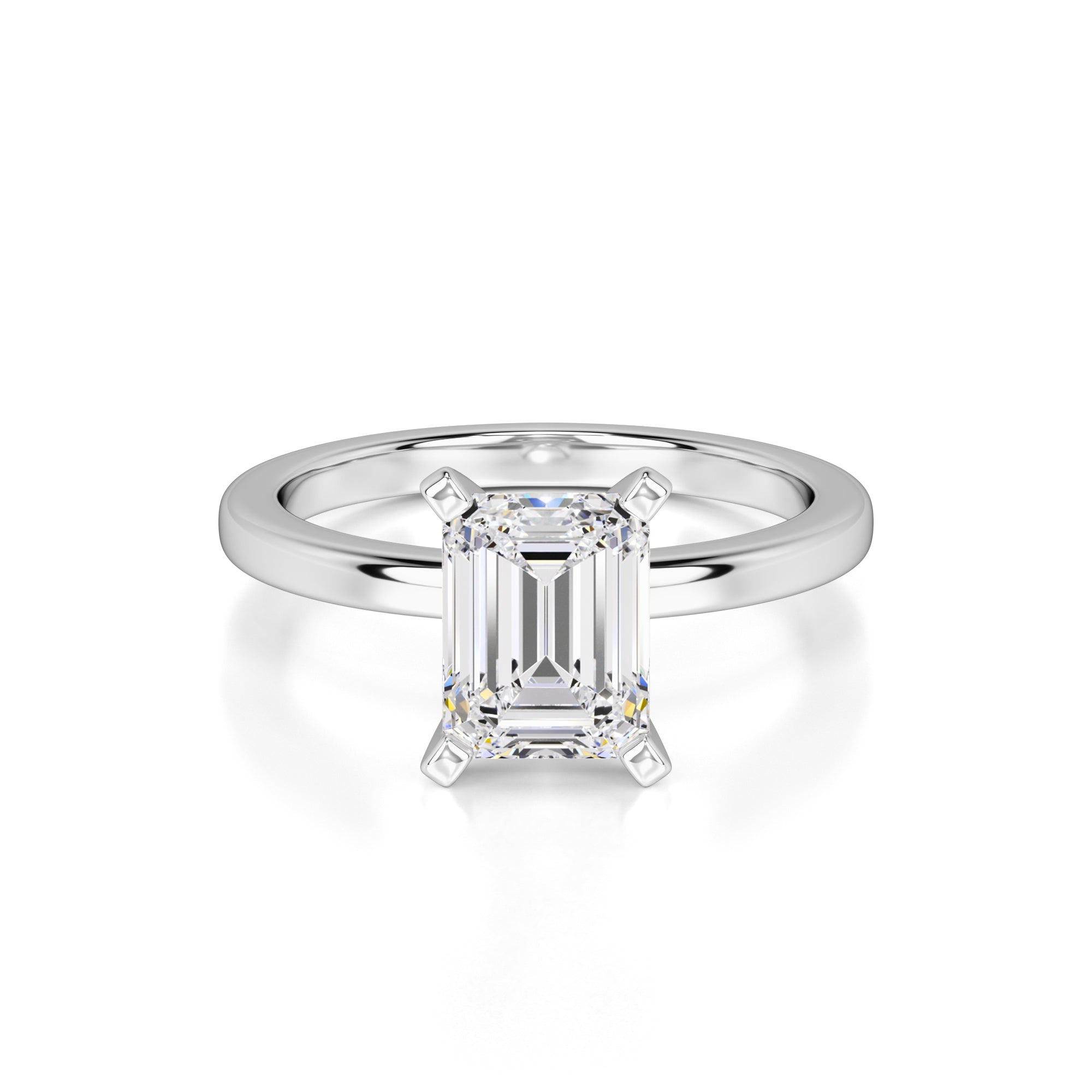 Lilly Lab Grown Diamond Ring | White Gold | 1