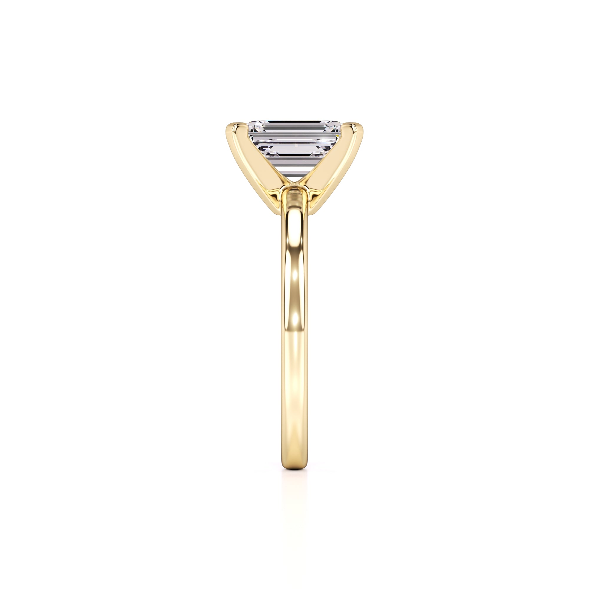 Lilly Lab Grown Diamond Ring | Yellow Gold | 4