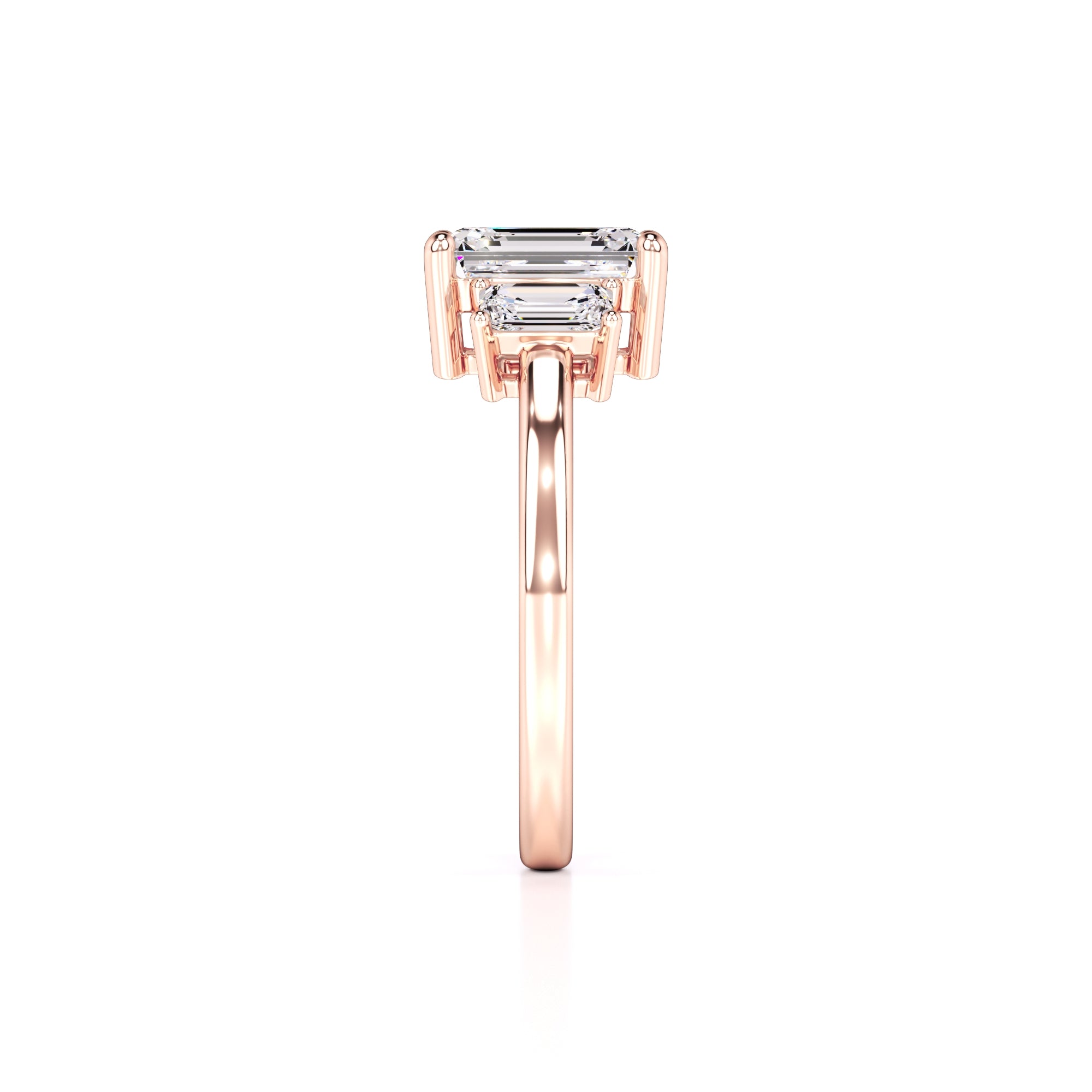 Rayna Lab Grown Diamond Ring | Rose Gold | 4