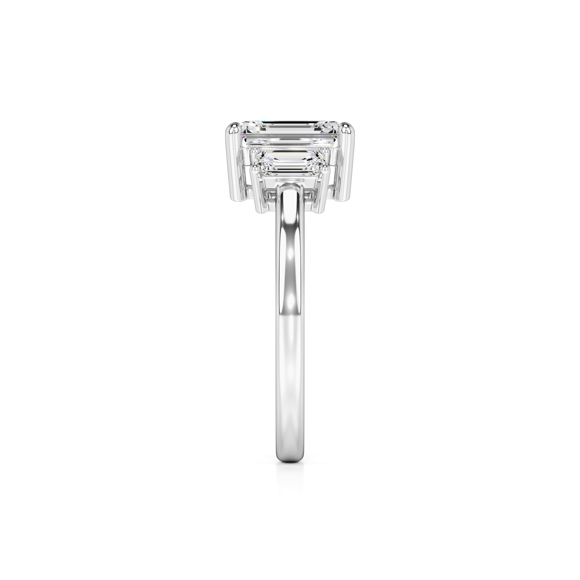 Rayna Lab Grown Diamond Ring | White Gold | 4
