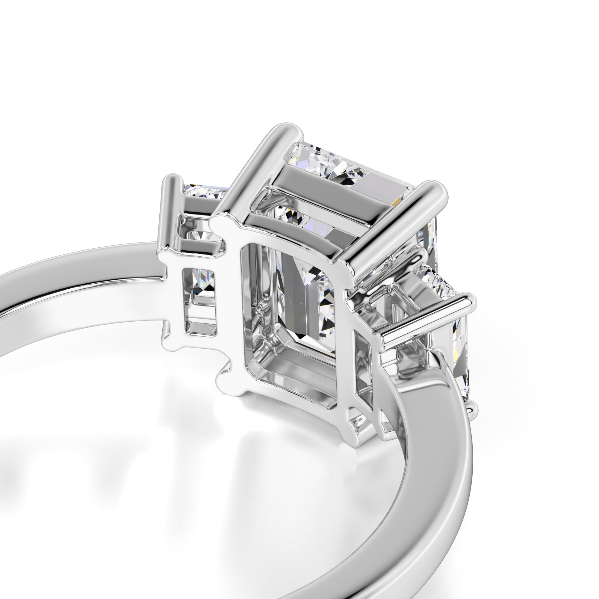 Rayna Lab Grown Diamond Ring | White Gold | 2