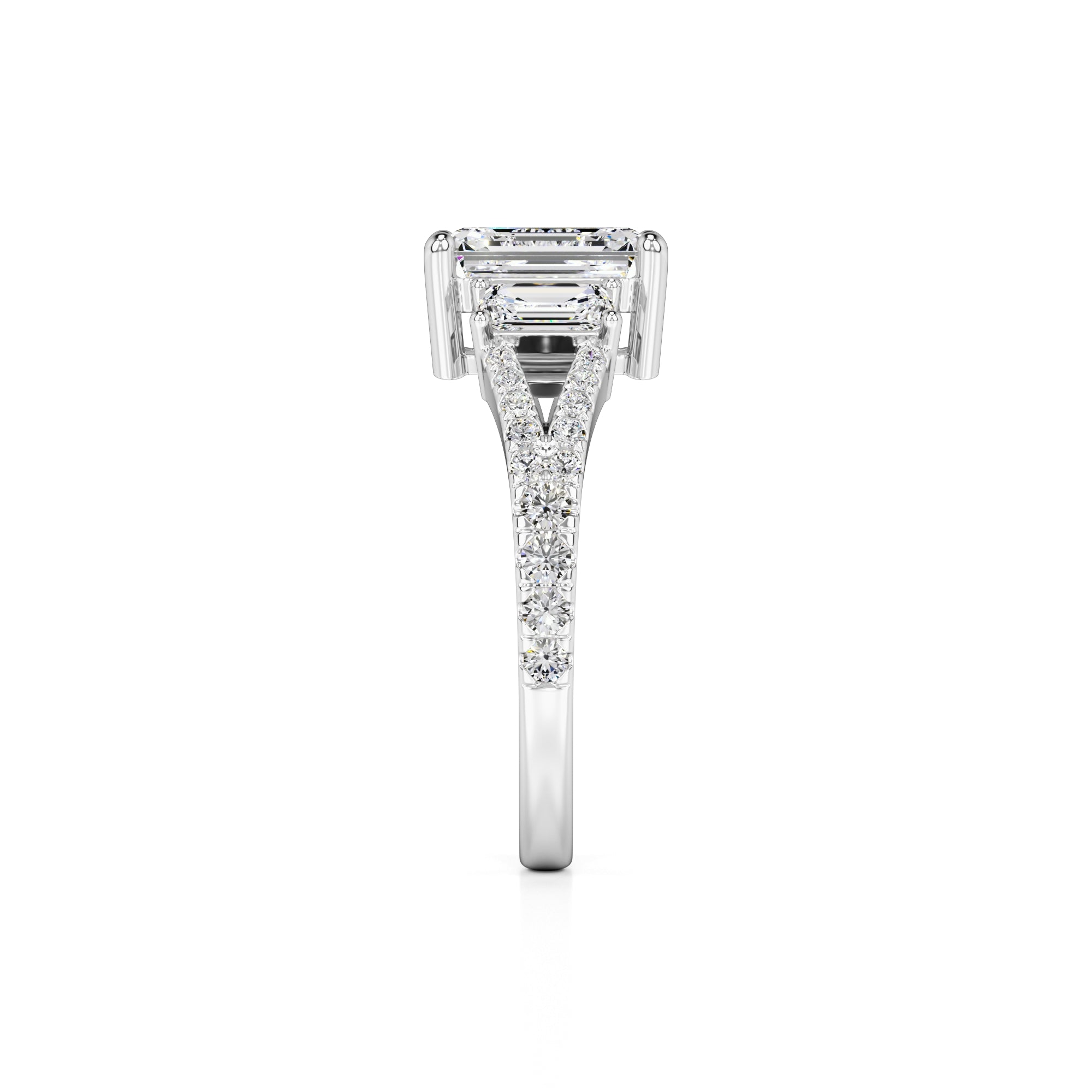 Emberly Lab Grown Diamond Ring | White Gold | 4
