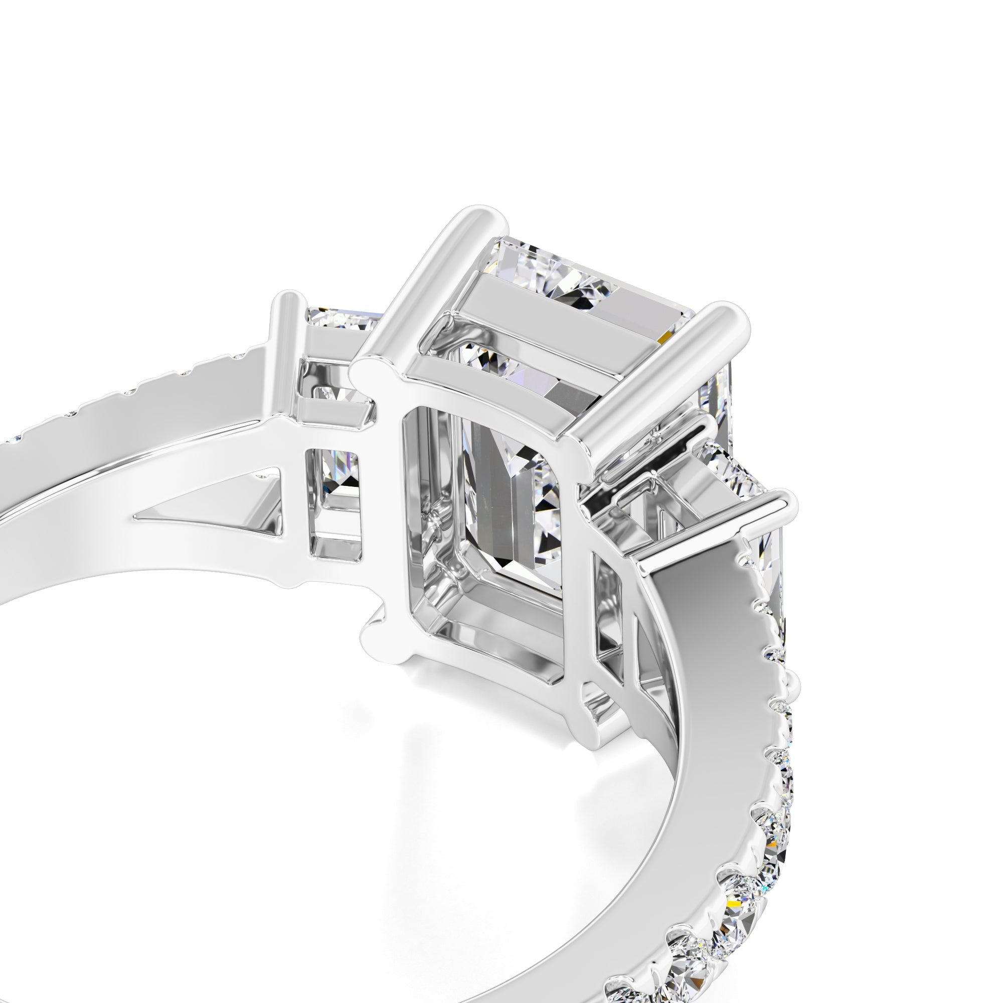 Emberly Lab Grown Diamond Ring | White Gold | 2