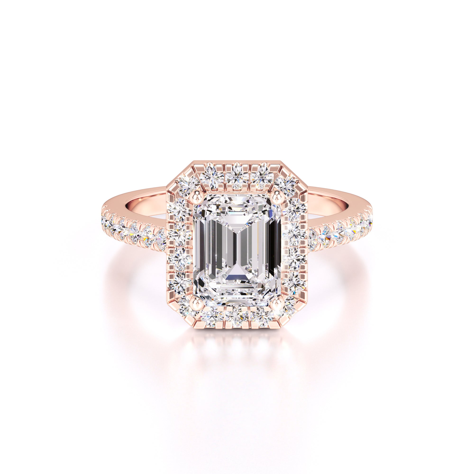 Charlotte Lab Grown Diamond Ring | Rose Gold | 1