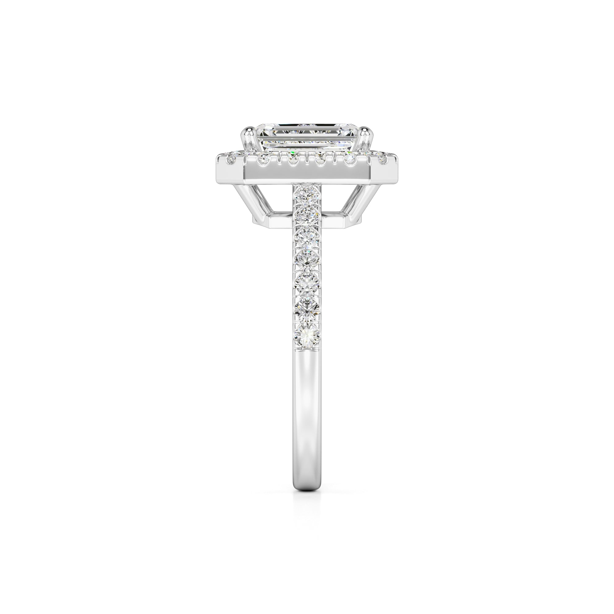 Charlotte Lab Grown Diamond Ring | White Gold | 4