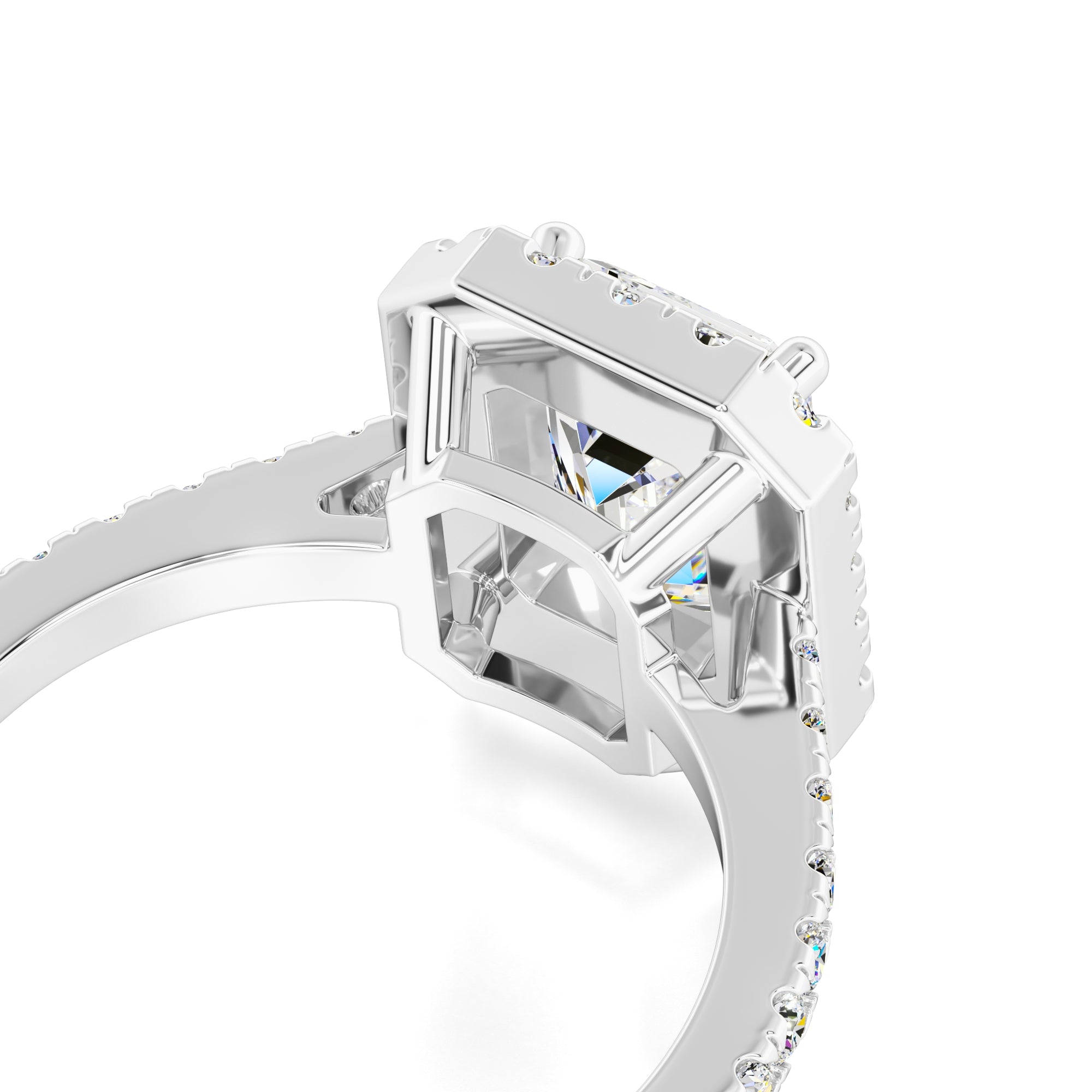 Charlotte Lab Grown Diamond Ring | White Gold | 2