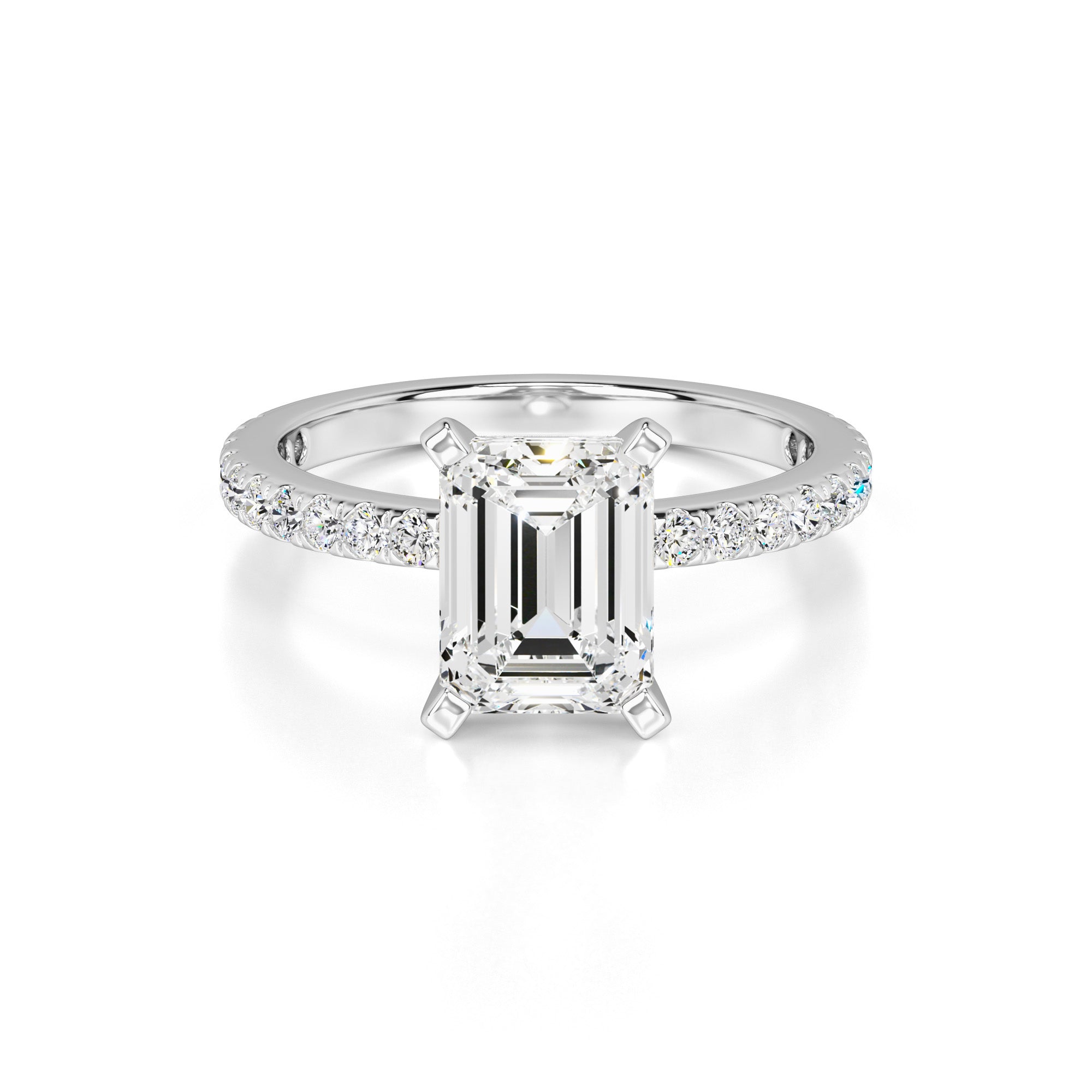 Peyton Lab Grown Diamond Ring | White Gold | 1