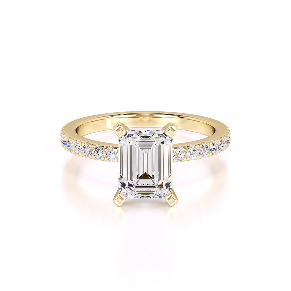 Peyton Lab Grown Diamond Ring | Yellow Gold | 1