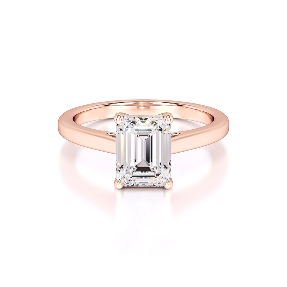Brielle Lab Grown Diamond Ring | Rose Gold | 1