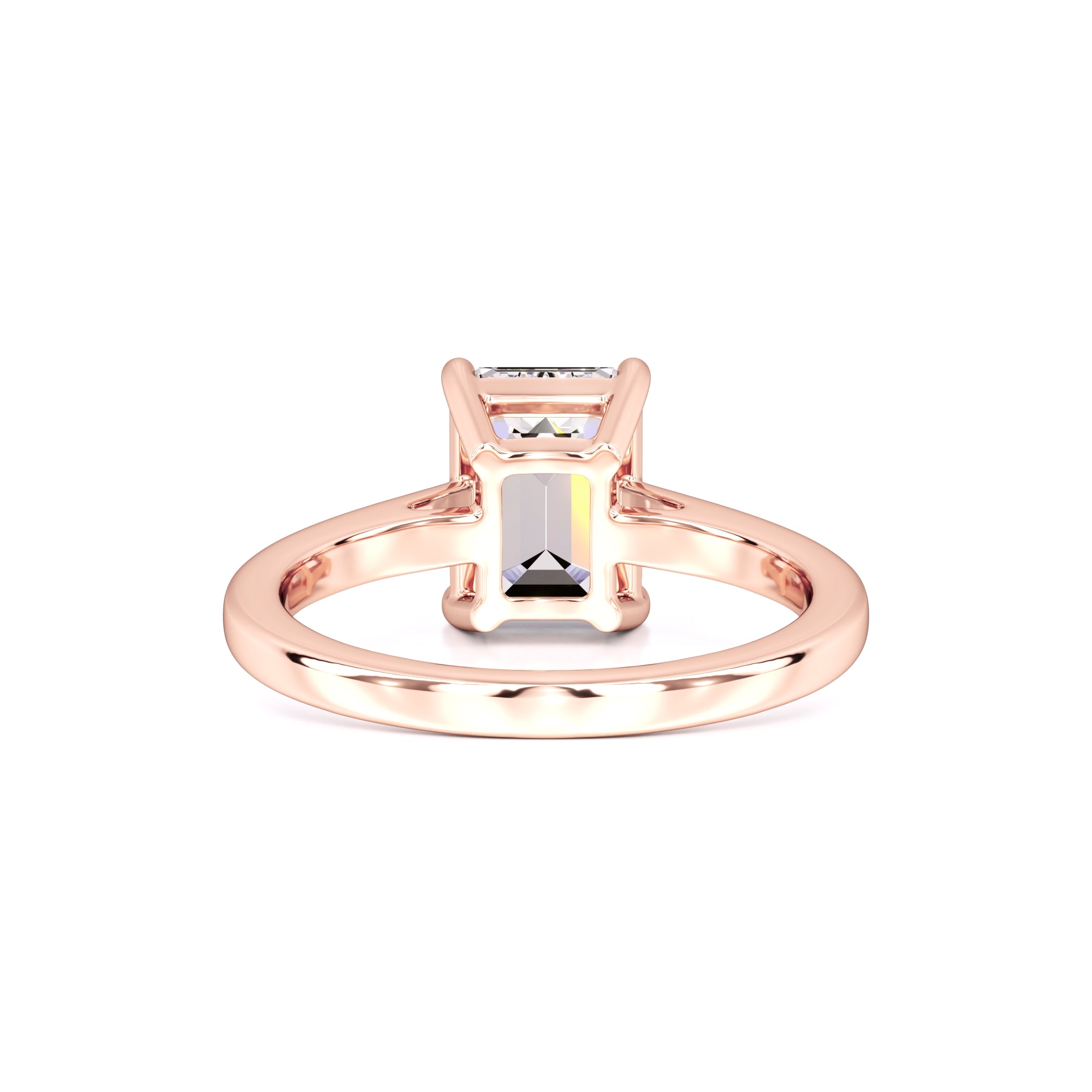 Brielle Moissanite Ring | Rose Gold | 3