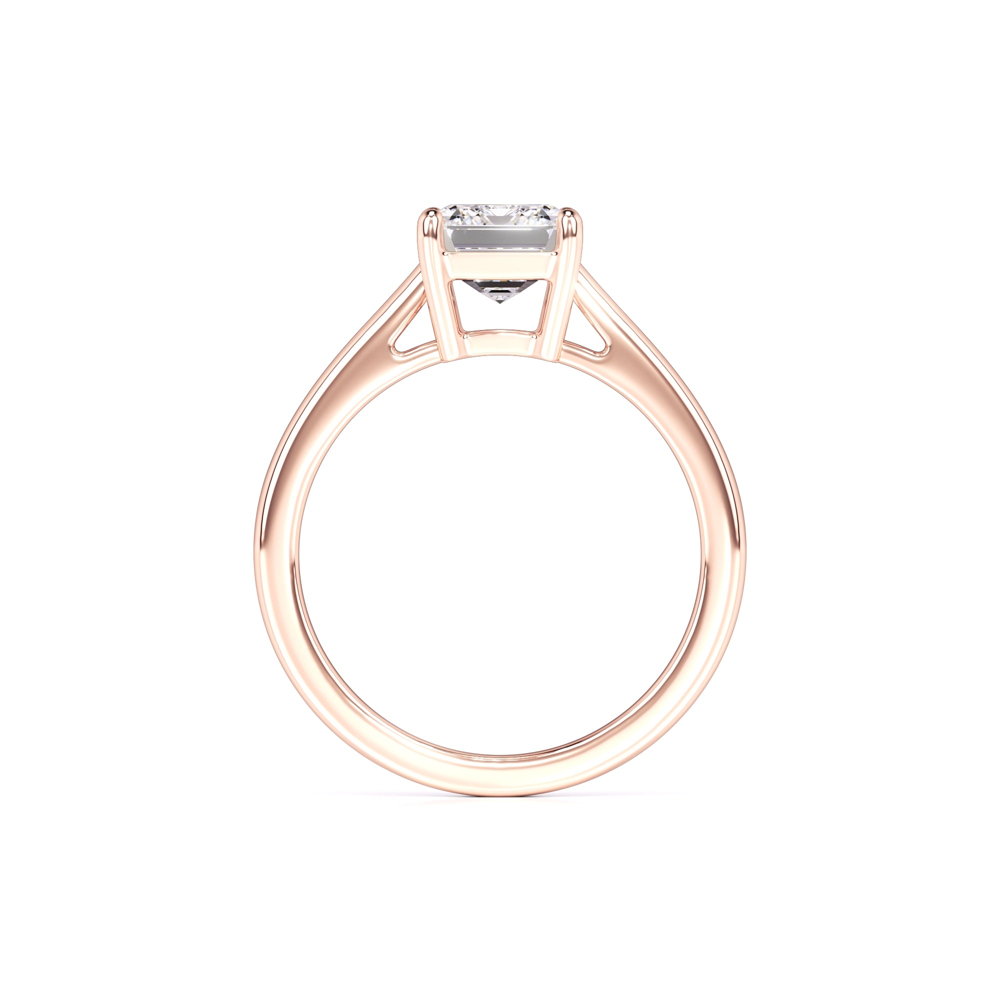 Brielle Moissanite Ring | Rose Gold | 4