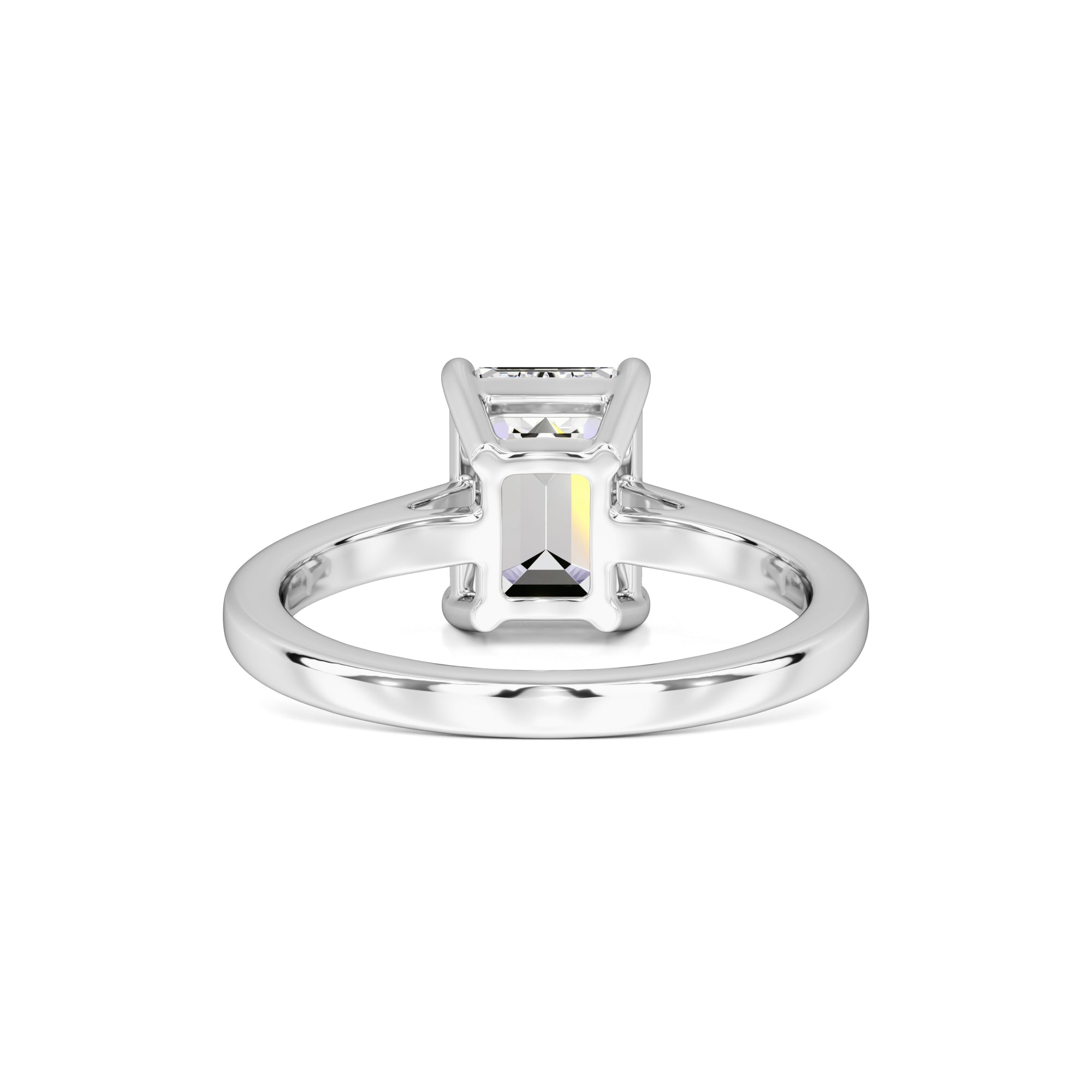 Brielle Moissanite Ring | White Gold | 3