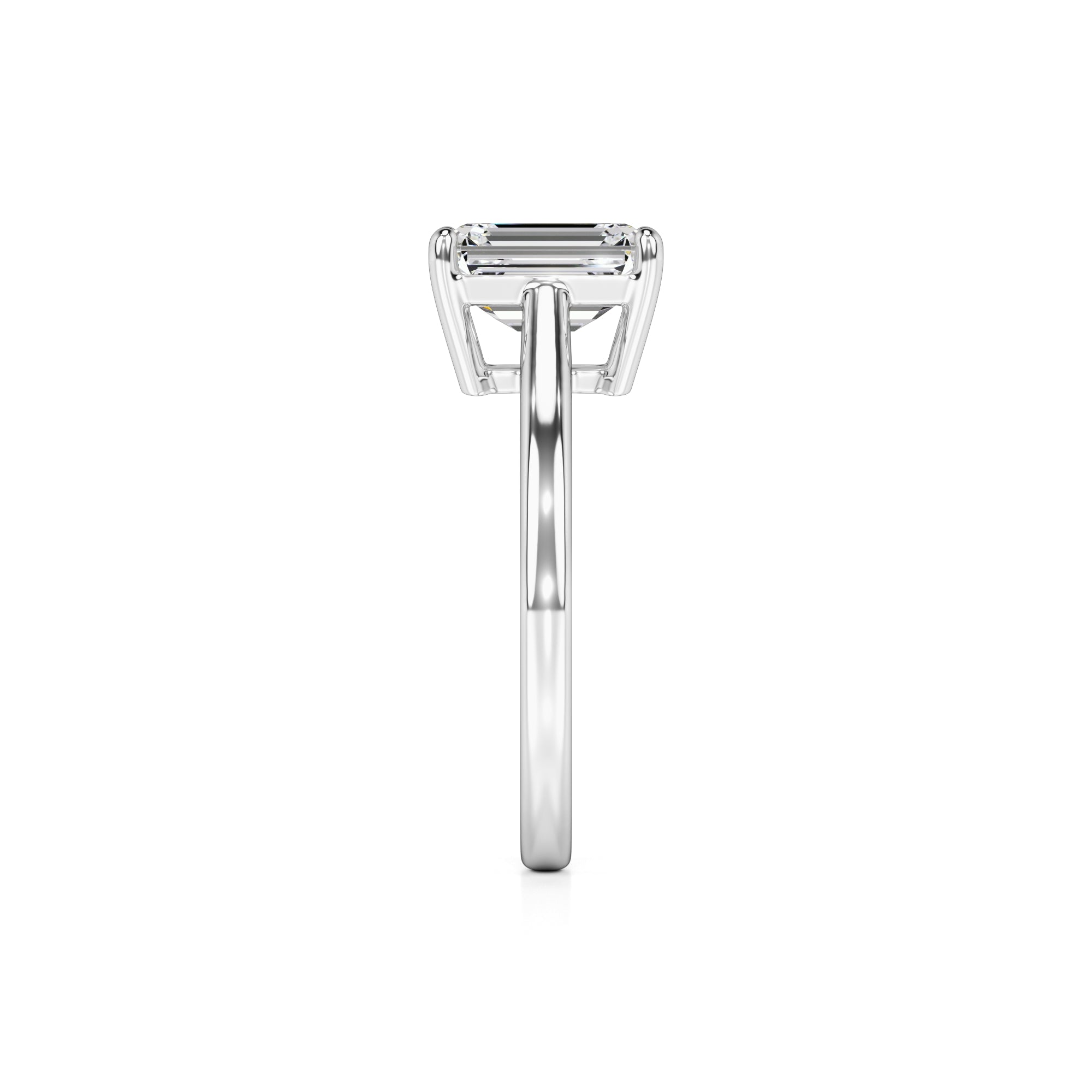 Brielle Lab Grown Diamond Ring | White Gold | 4