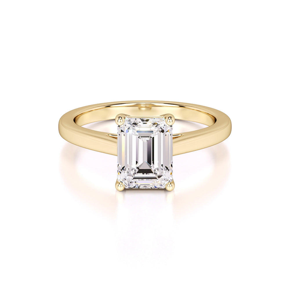Brielle Lab Grown Diamond Ring | Yellow Gold | 1