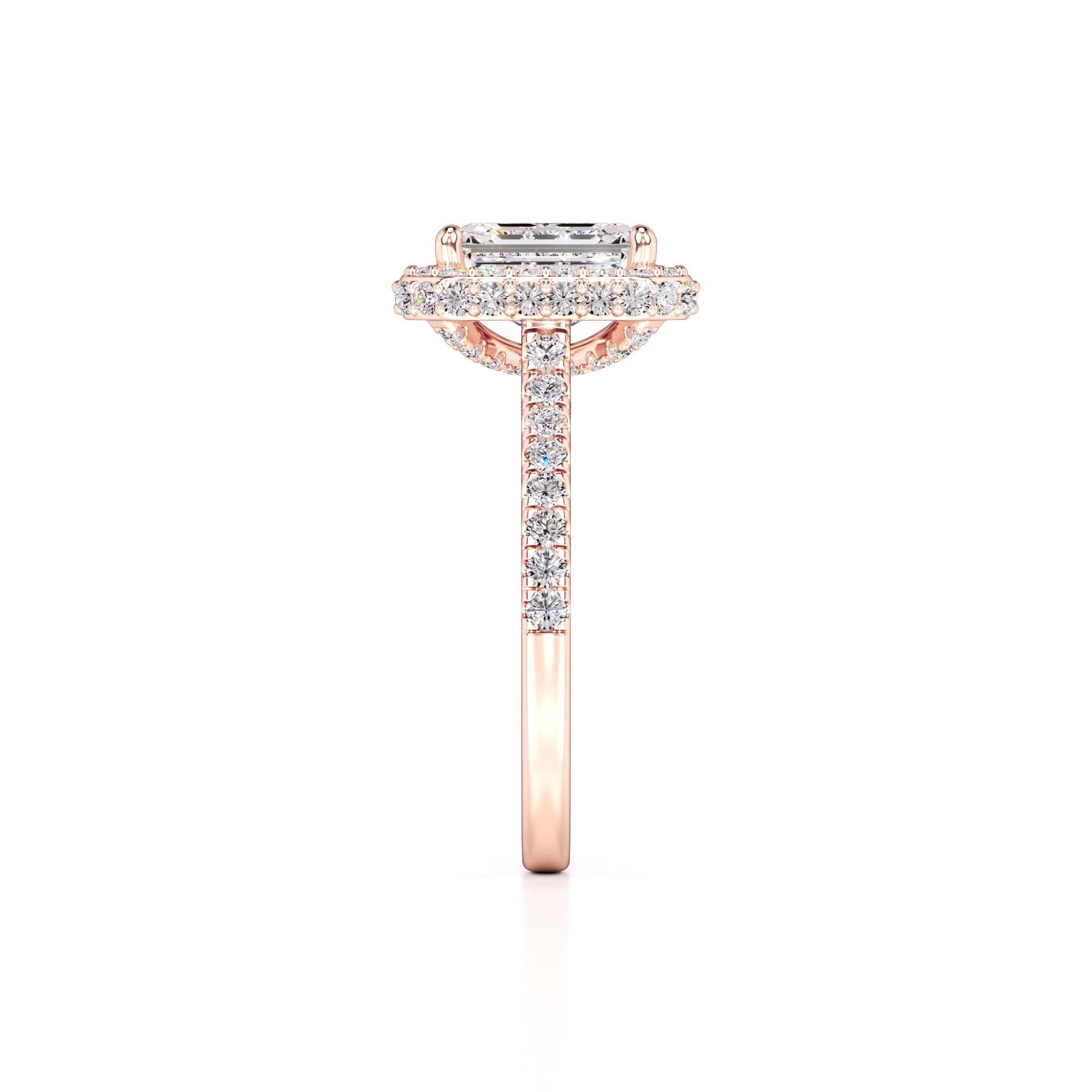 Amara Lab Grown Diamond Ring | Rose Gold | 4