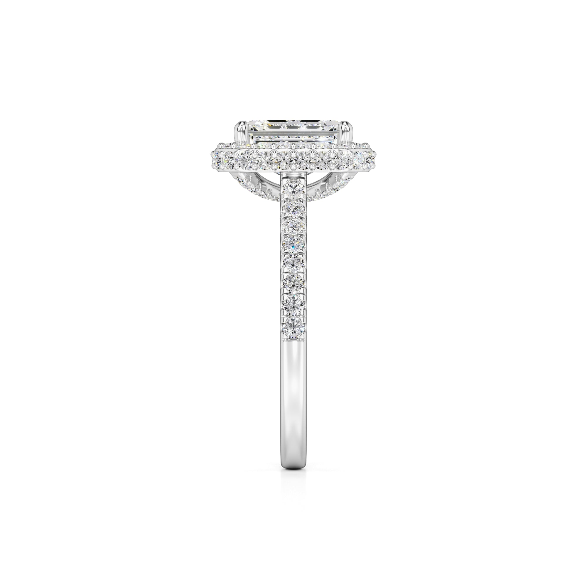 Amara Lab Grown Diamond Ring | White Gold | 4