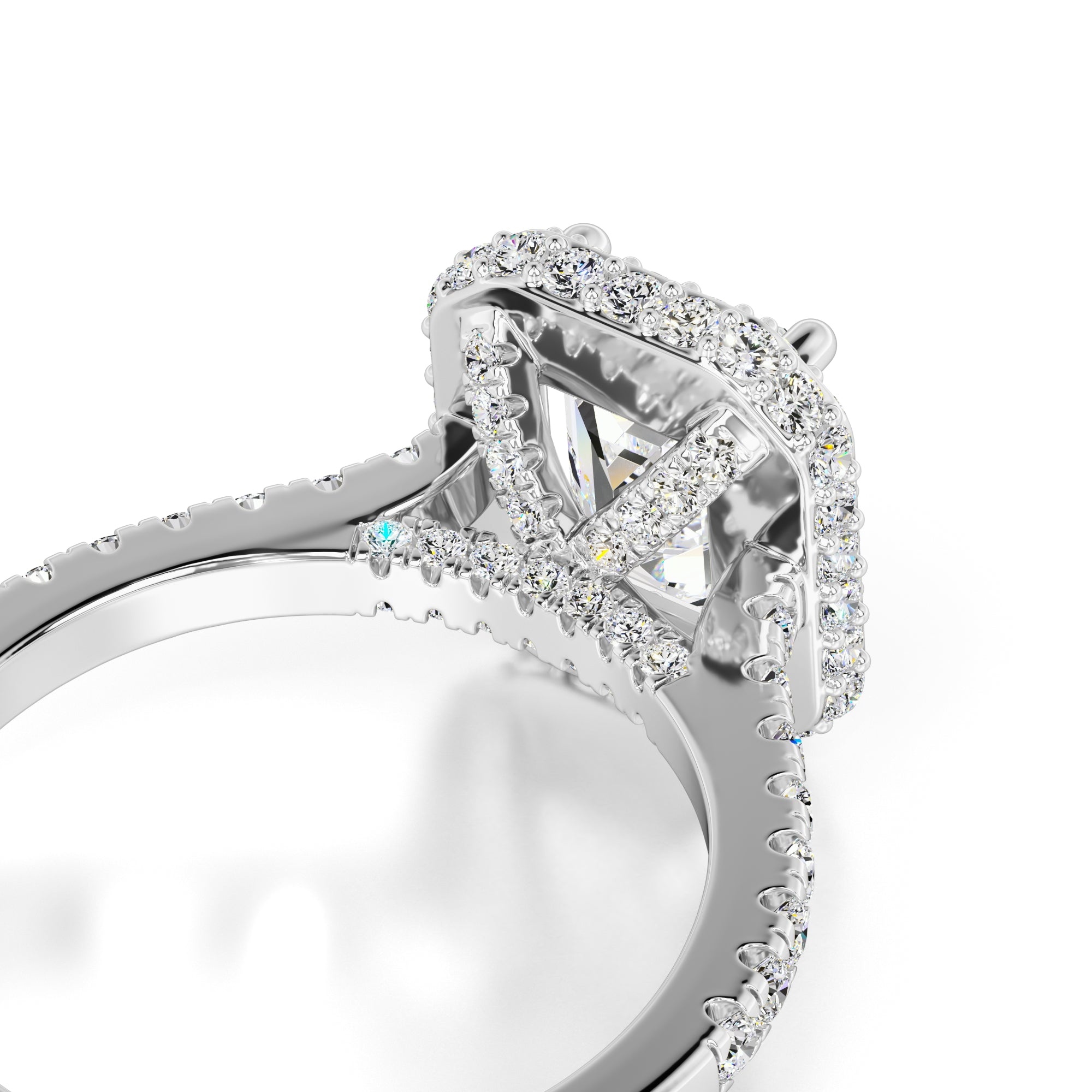 Amara Lab Grown Diamond Ring | White Gold | 2