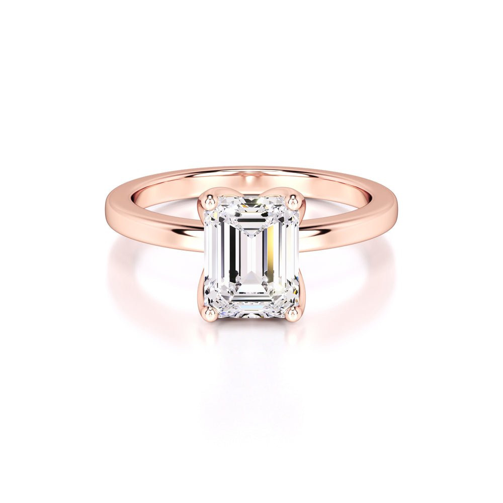 Lilia Lab Grown Diamond Ring | Rose Gold | 1