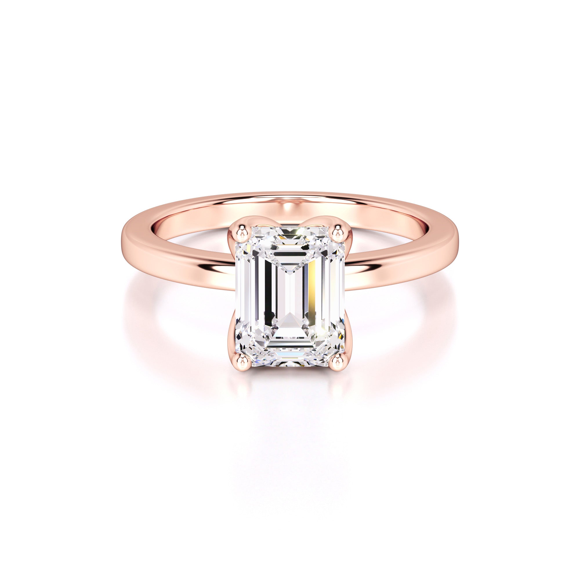 Lilia Lab Grown Diamond Ring | Rose Gold | 1