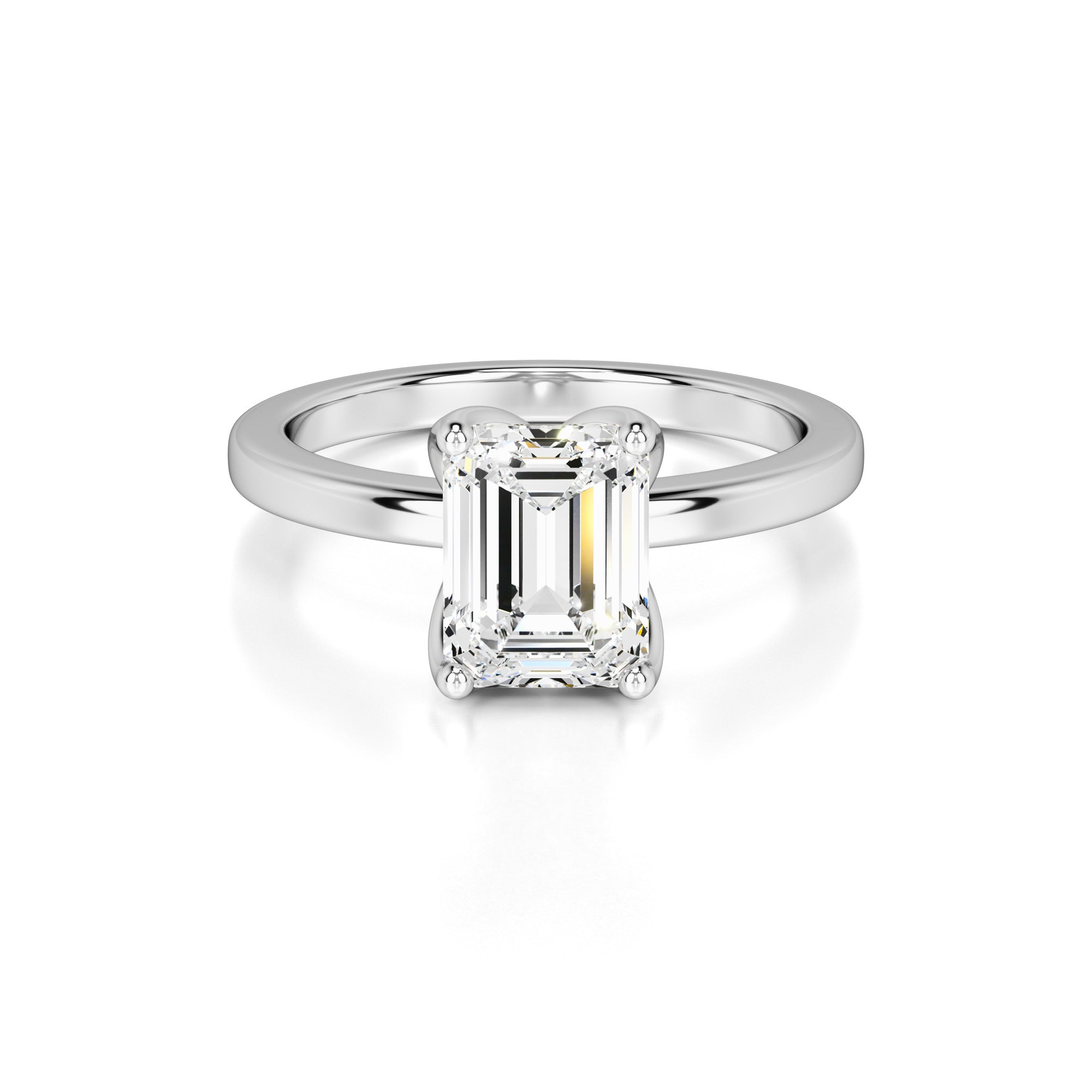 Lilia Lab Grown Diamond Ring | White Gold | 1