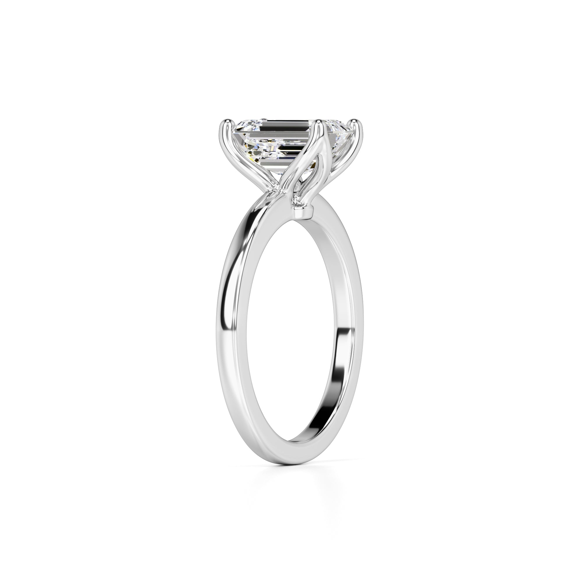 Lilia Lab Grown Diamond Ring | White Gold | 3