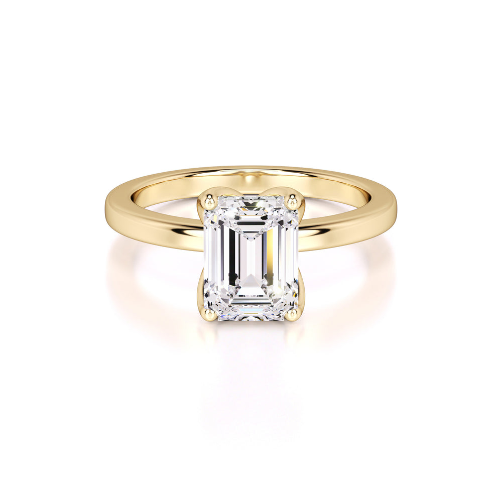 Lilia Lab Grown Diamond Ring | Yellow Gold | 1