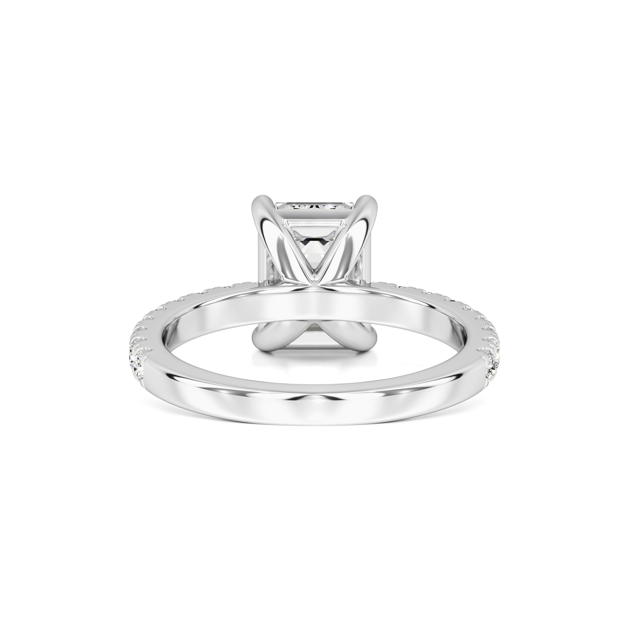 Tinsley Moissanite & Lab Grown Diamond Ring | White Gold | 3