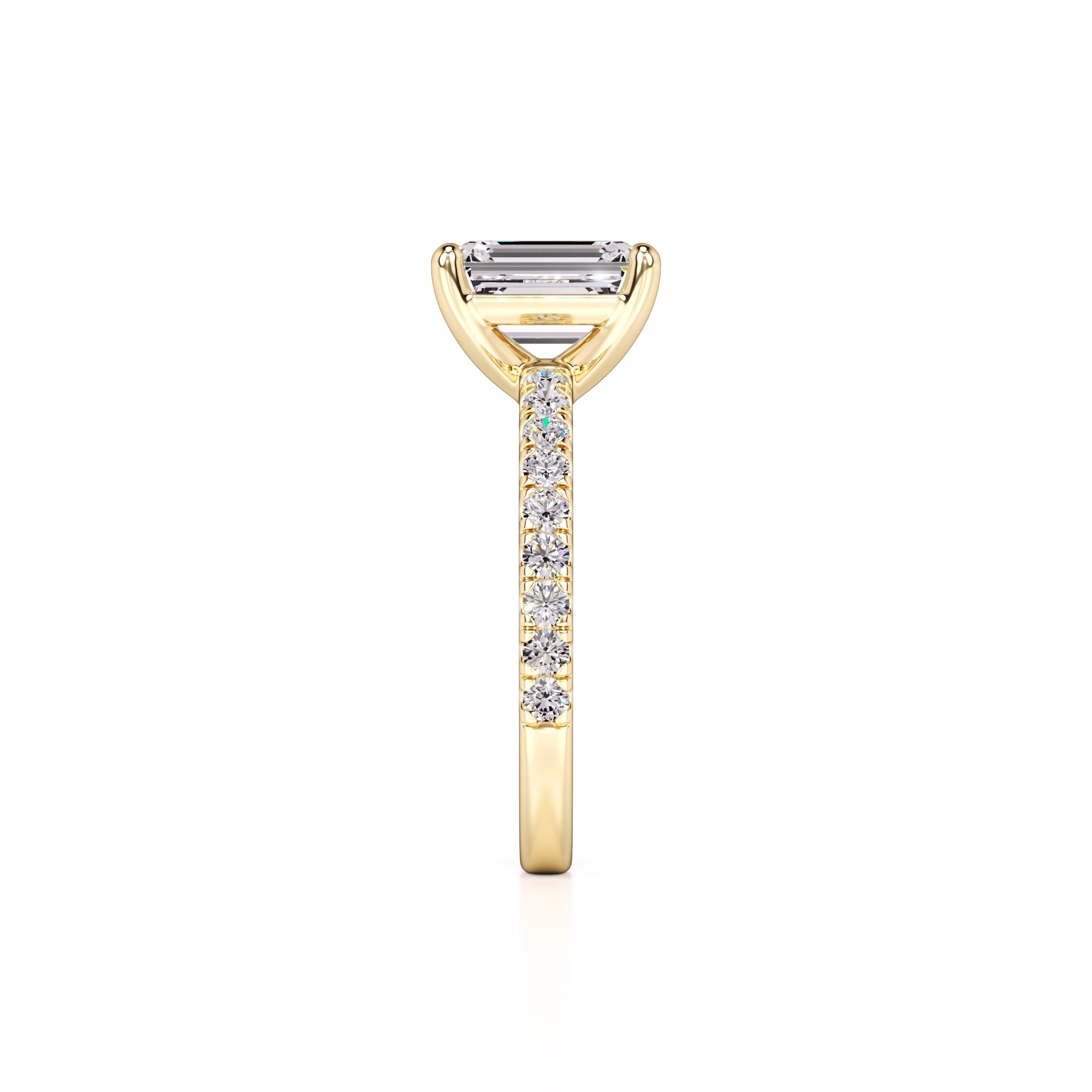 Tinsley Lab Grown Diamond Ring | Yellow Gold | 4