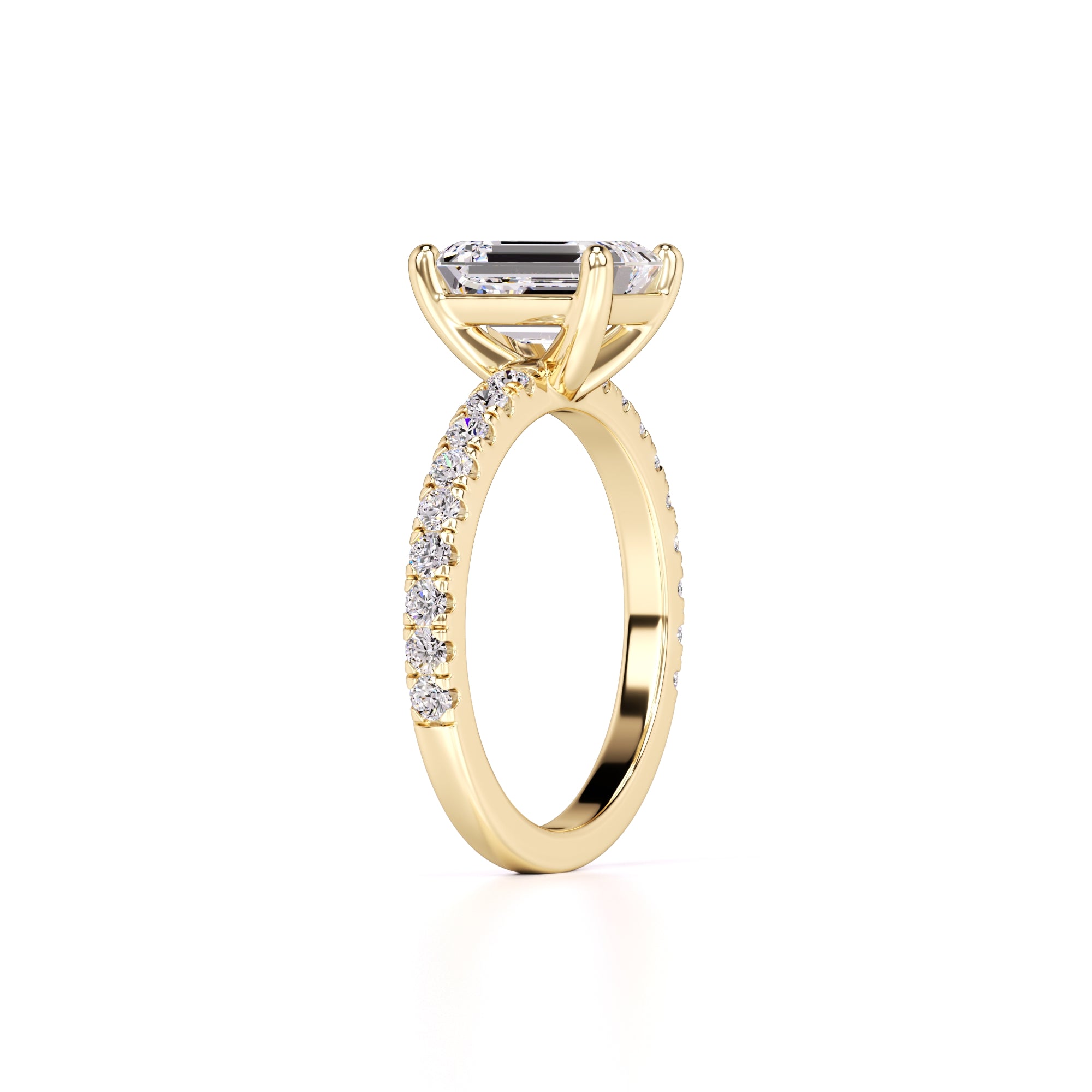 Tinsley Lab Grown Diamond Ring | Yellow Gold | 3