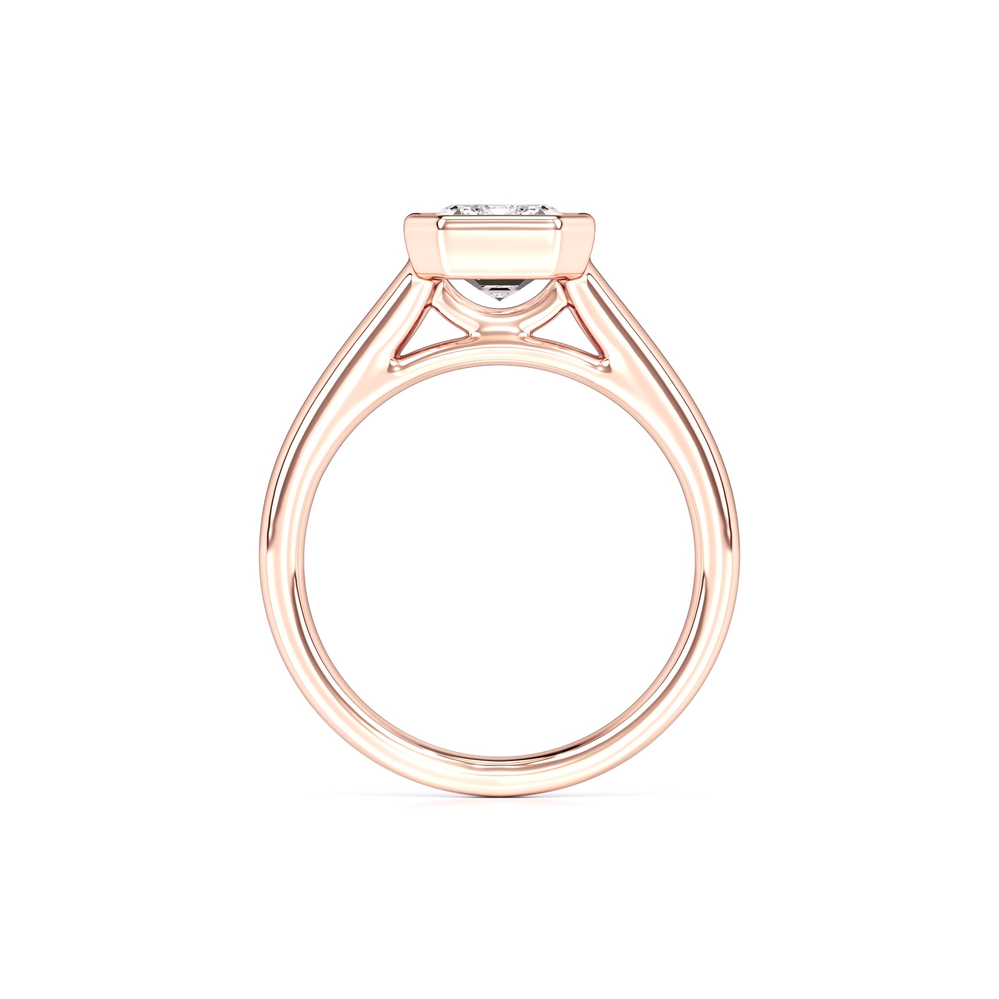 Serena Moissanite Ring | Rose Gold | 4